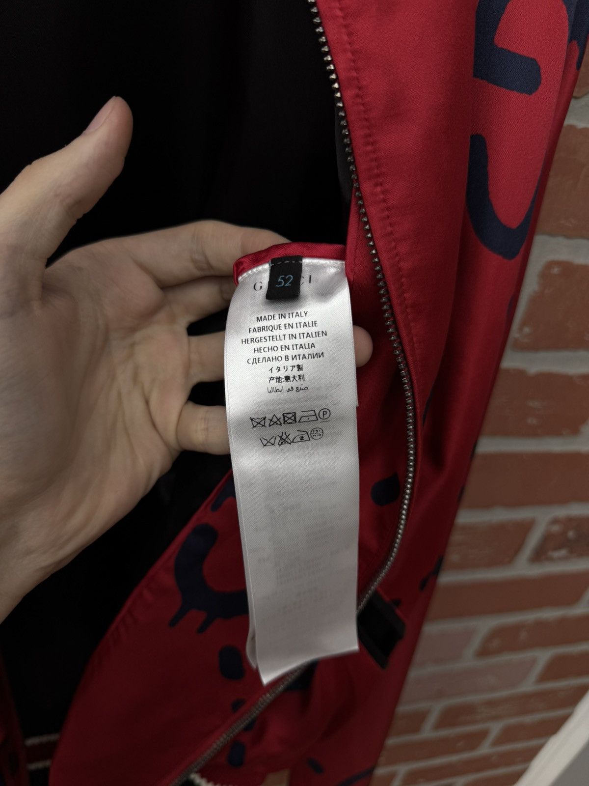 Gucci GUCCI Red Ghost Bomber Jacket “Limited ” Size (52) $2,000 Size US M / EU 48-50 / 2 - 16 Thumbnail