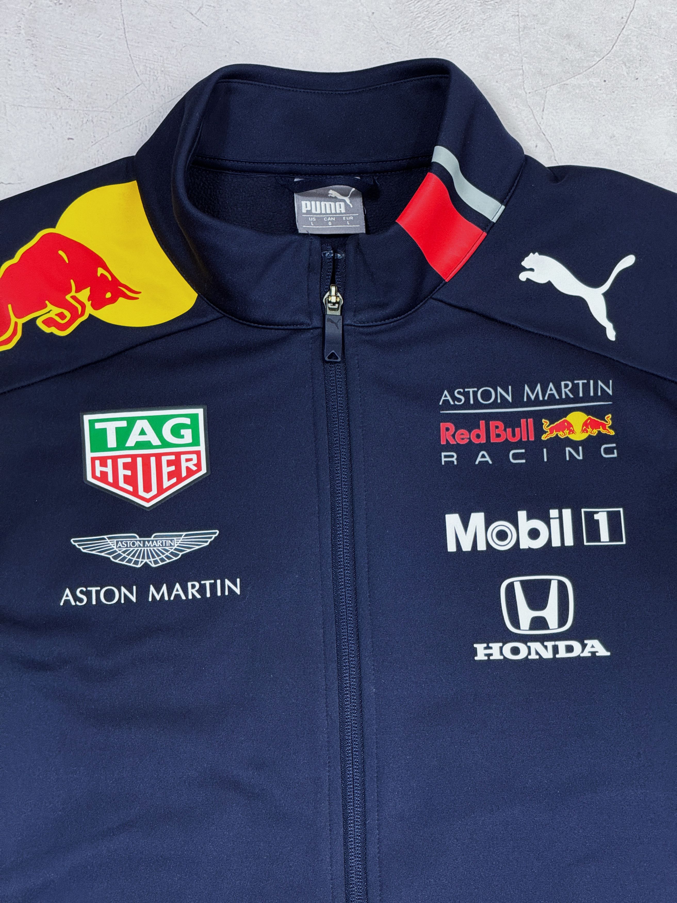 Puma × Red Bull Puma Red Bull Softshell Jacket F1 Aston Martin Mobil1 Honda Size US L / EU 52-54 / 3 - 4 Thumbnail
