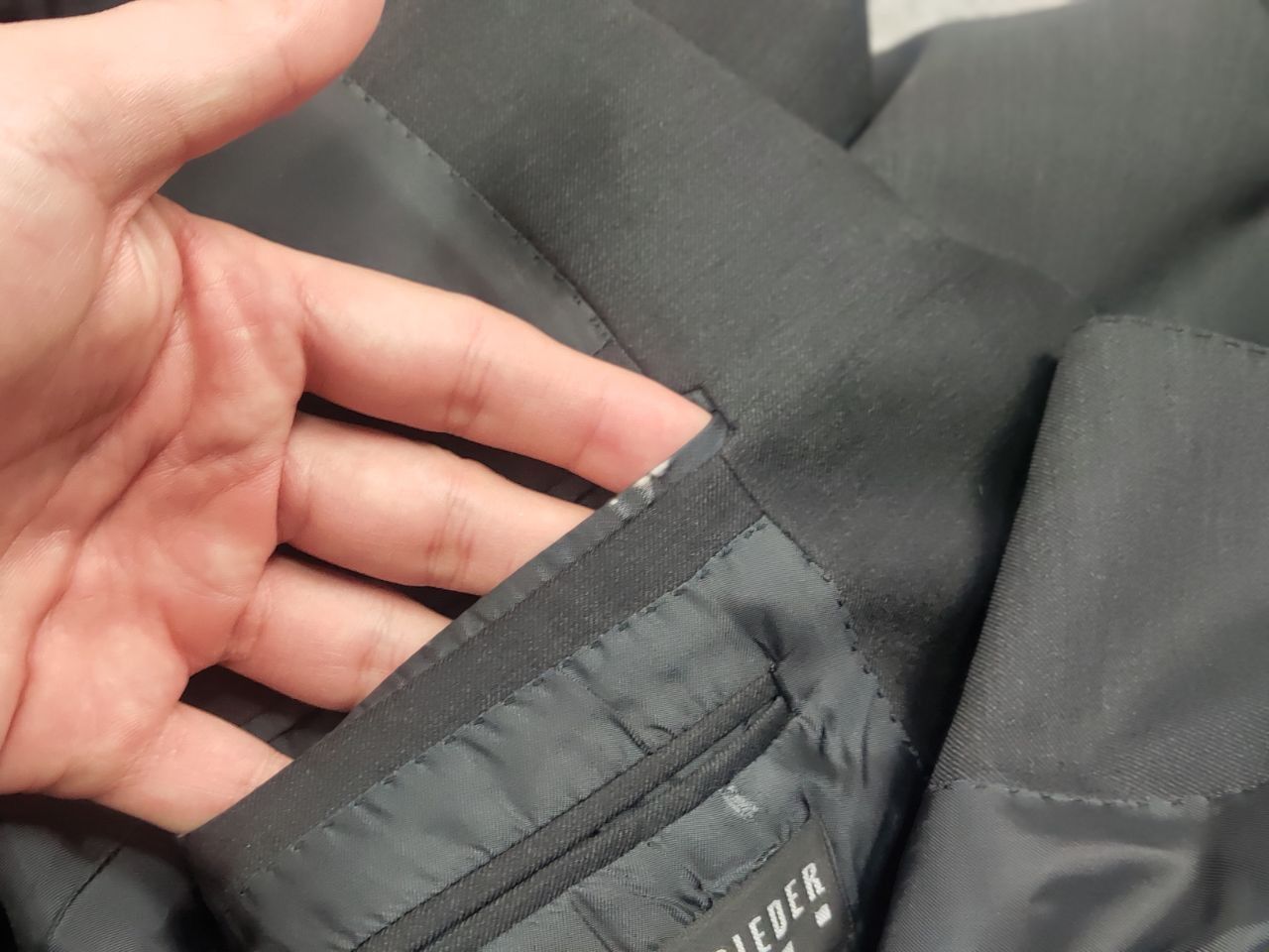 Ermenegildo Zegna Ermenegildo Zegna exclusive Mila blazer Dark wool Jacket Size 50R - 14 Thumbnail