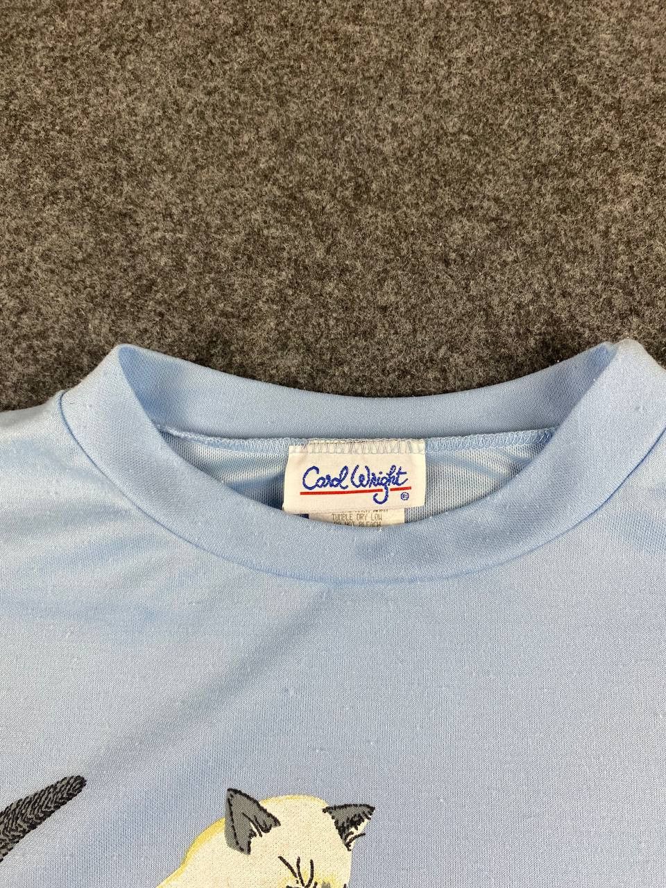 Vintage vintage polyester sweatshirt made in usa nice design Size US L / EU 52-54 / 3 - 4 Thumbnail