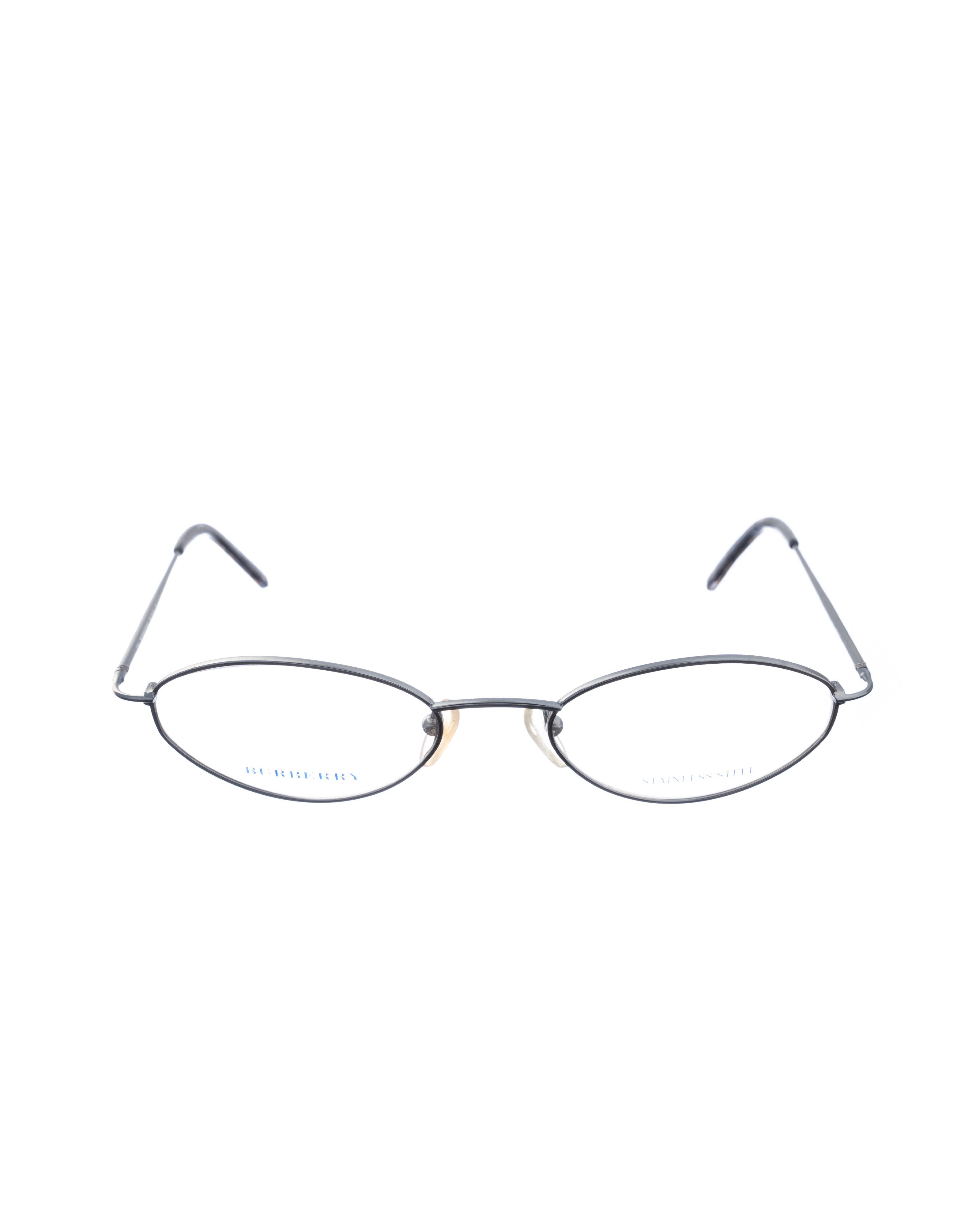 Burberry Burberry 00s Blue Silver Oval Glasses Size ONE SIZE - 1 Thumbnail