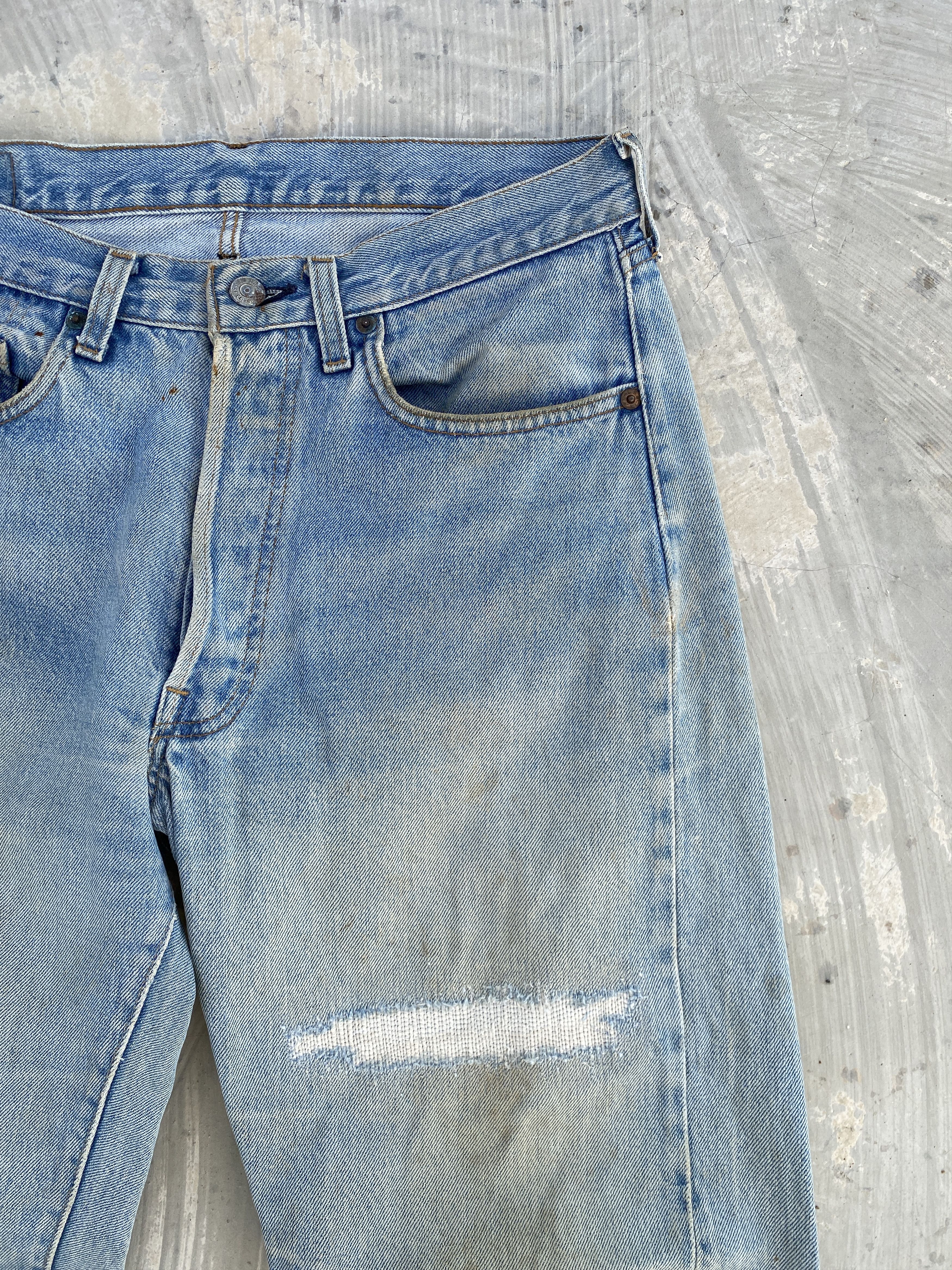 Levi's × Vintage Vintage 80s Levis 501 Redline #524 Selvedge Jeans Size US 31 - 3 Thumbnail
