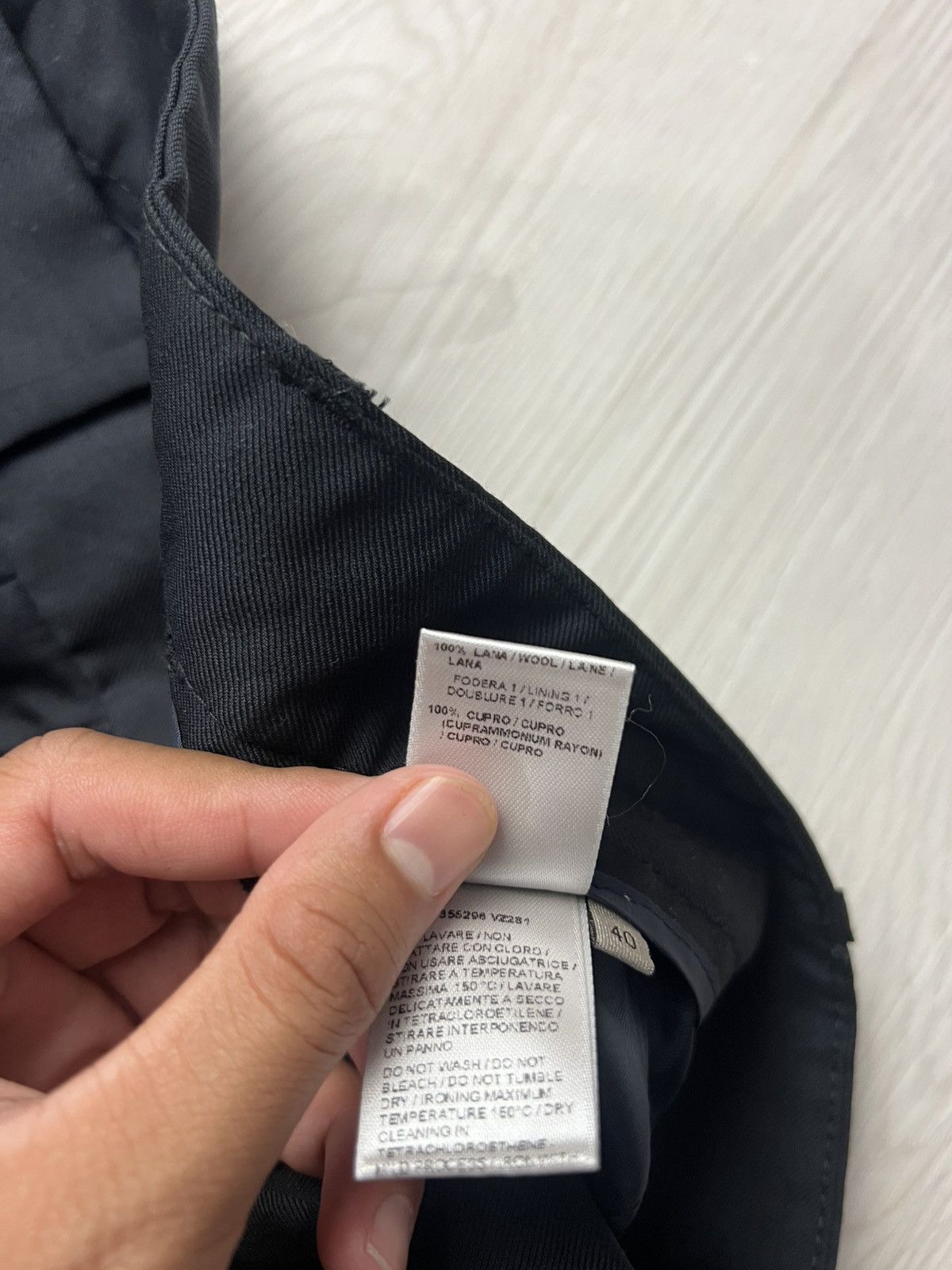 Bottega Veneta × Designer Bottega Veneta Super Long Woll Pants Size US 30 / EU 46 - 9 Thumbnail