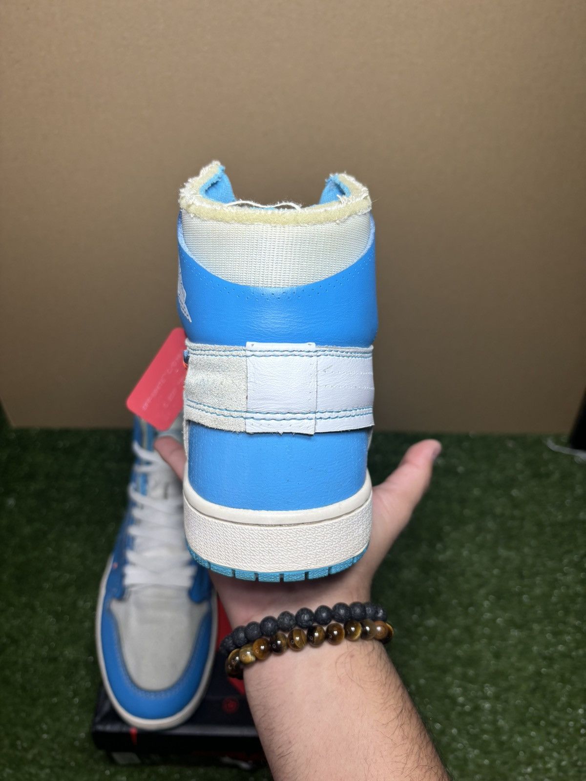 Jordan Brand × Off-White Jordan 1 offwhite University blue Size US 11 / EU 44 - 3 Thumbnail