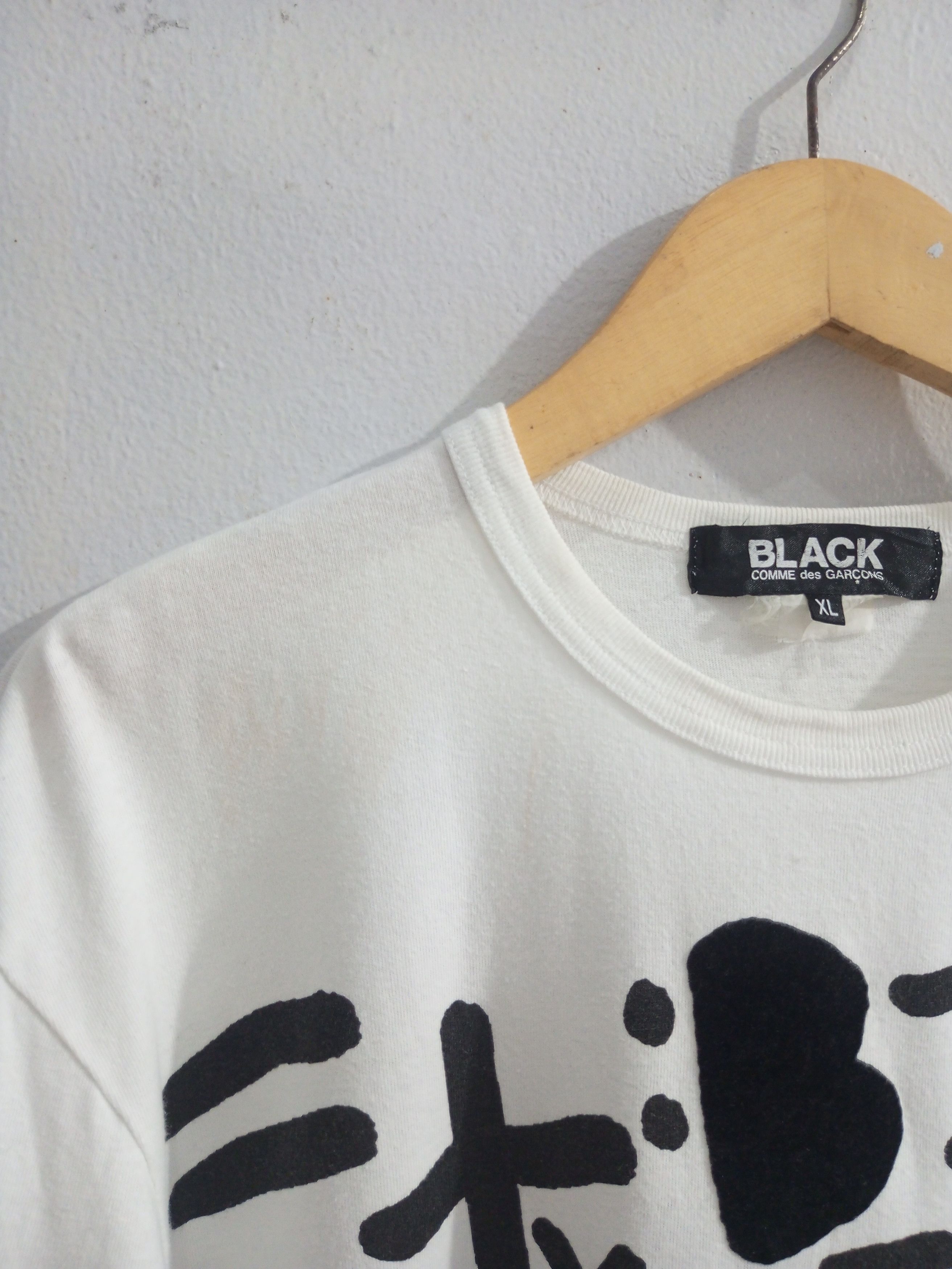 Comme des Garcons Homme Comme des garcons patch black velevet long sleeve t shirt Size US L / EU 52-54 / 3 - 5 Thumbnail