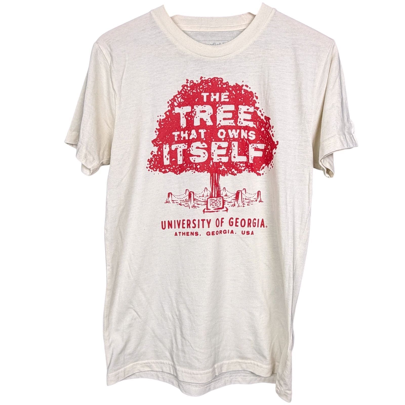 Other University of Georgia The Tree That Owns Itself Mens Small T Size US S / EU 44-46 / 1 - 8 Thumbnail