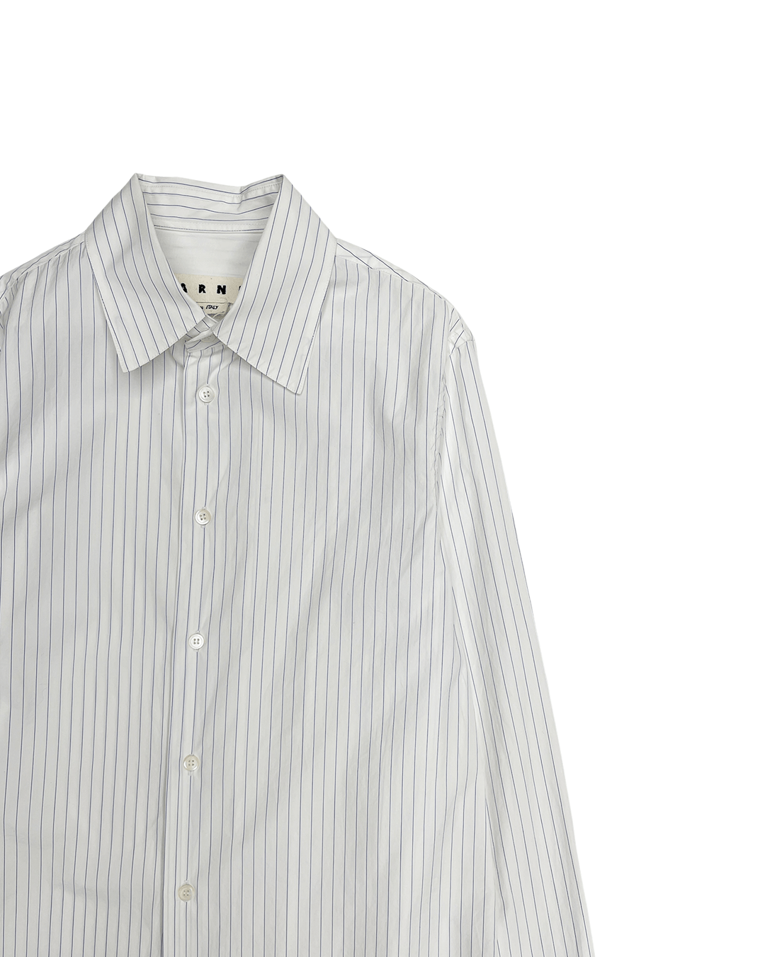 Marni Marni AW19 White Classic Striped Shirt Size XL / US 12-14 / IT 48-50 - 6 Thumbnail