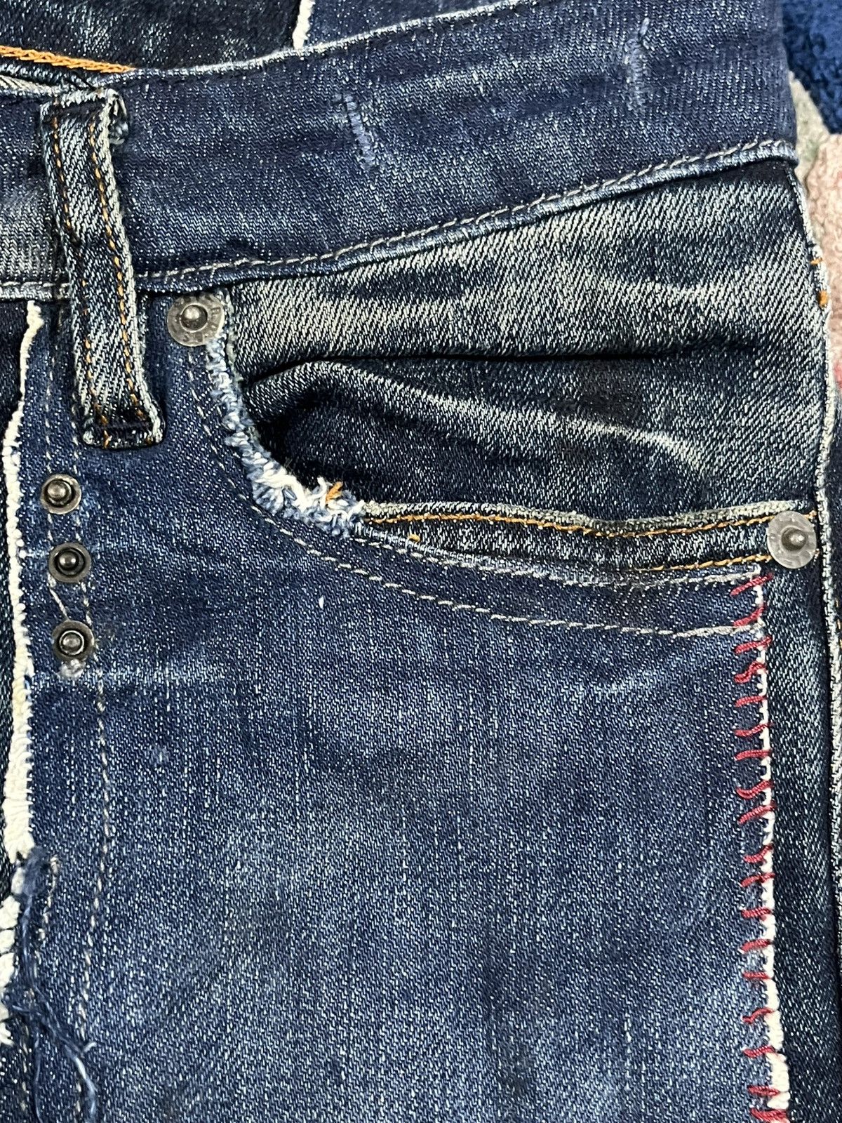 Denim & Supply Ralph Lauren × Ralph Lauren Vintage Denim Supply Ralph Lauren Indigo Patchwork Denim Size US 26 / EU 42 - 11 Thumbnail