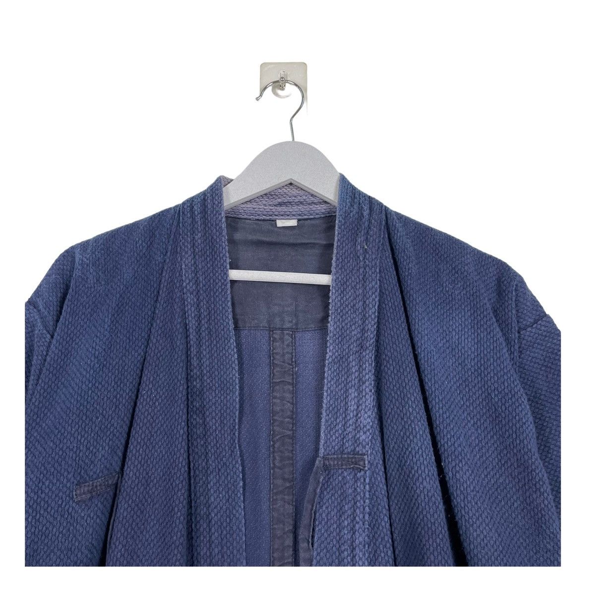 45rpm × Indigo × Japanese Brand 💥VINTAGE INDIGO JAPAN KIMONO SHORT SLEEVE Size US L / EU 52-54 / 3 - 4 Thumbnail