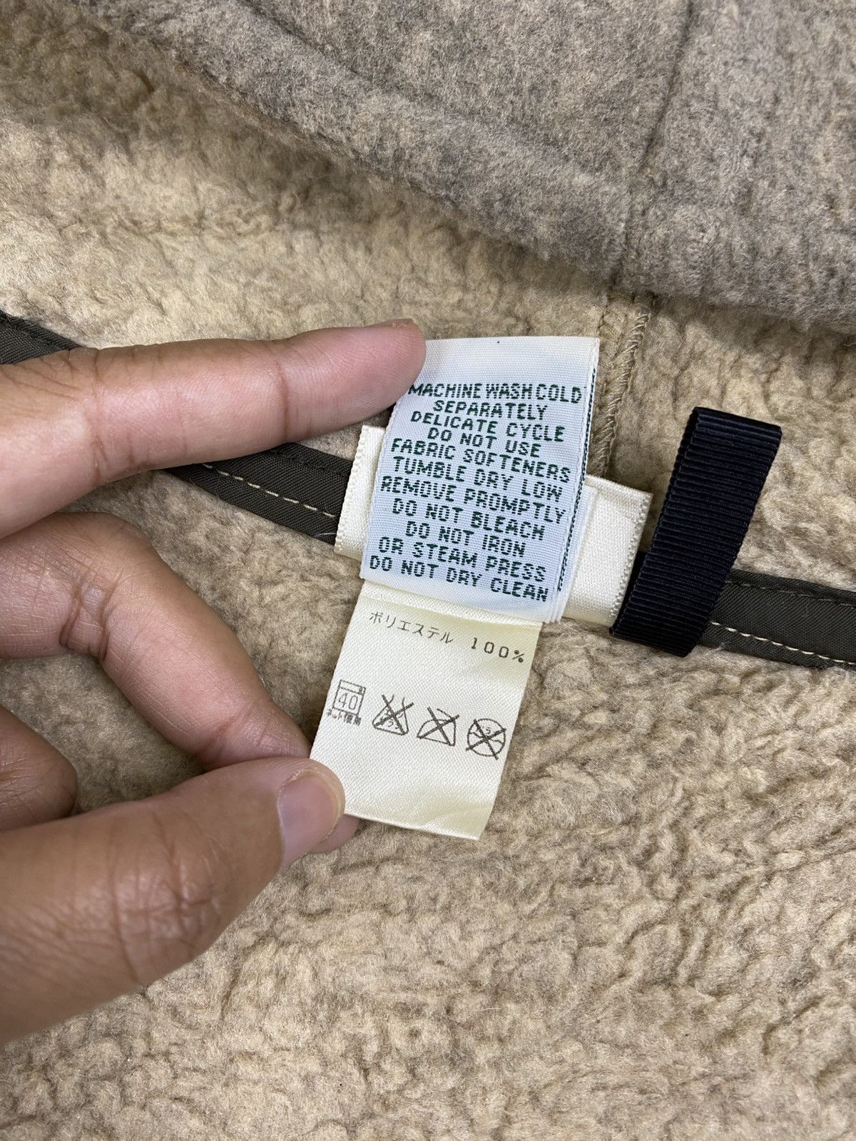 L.L. Bean Vtg L.L.Bean Polartex Duffle Wool Long Hooded Jacket Size US L / EU 52-54 / 3 - 13 Thumbnail
