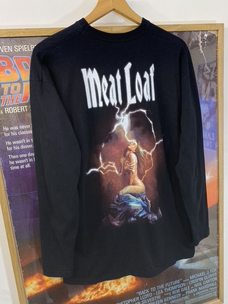 Band Tees 2007 Meat Loaf Three Bats Tour Long Sleeve Tee Size US M / EU 48-50 / 2 - 6 Thumbnail