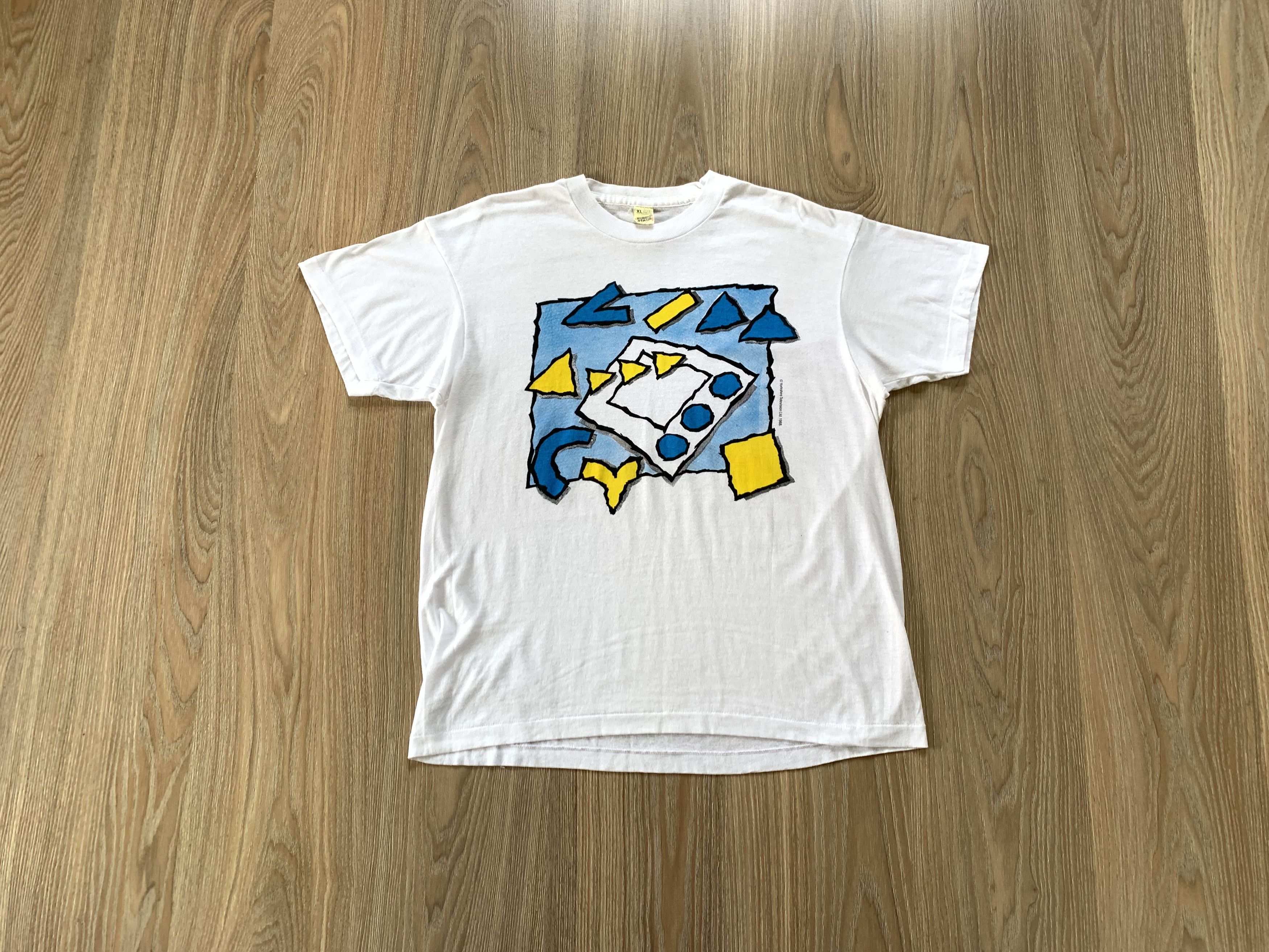 Vintage 1988 Screen Stars Yorkshire Television ltd T-Shirt