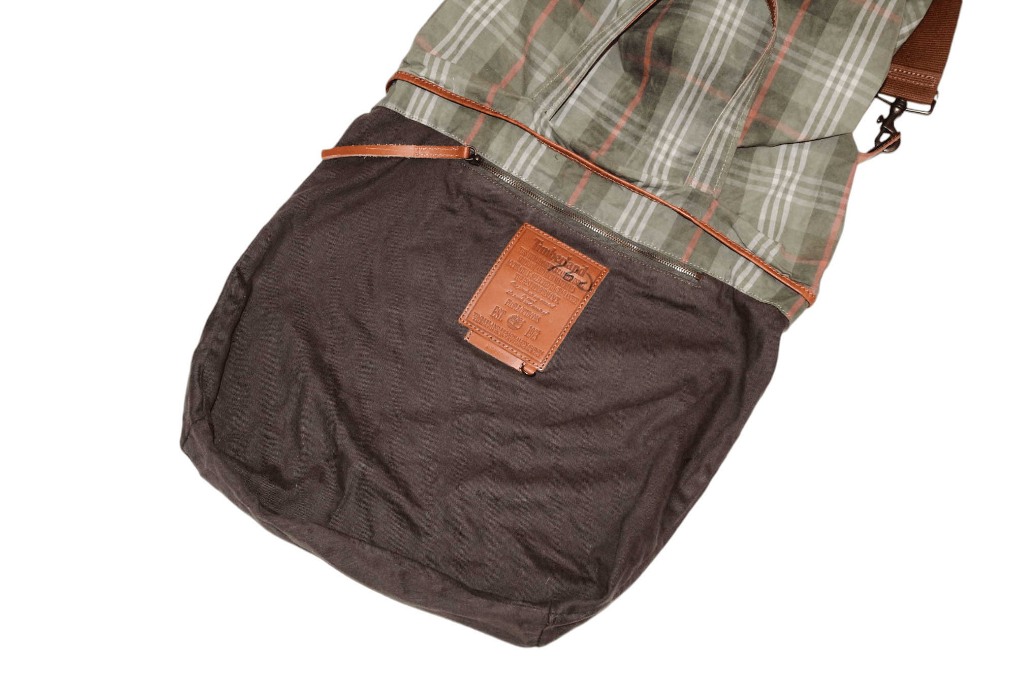 Timberland 90's Timberland Tartan Canvas crossbody bag. made in italy Size ONE SIZE - 9 Thumbnail