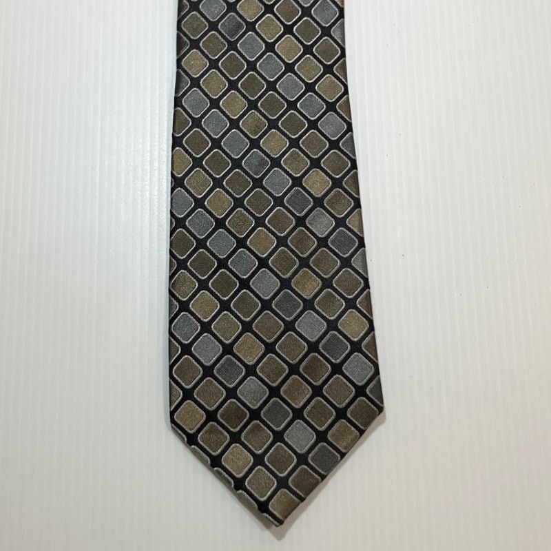 Joseph Abboud Joseph Abboud Vintage Geometric Silk Wide Necktie 60” Size ONE SIZE - 1 Thumbnail