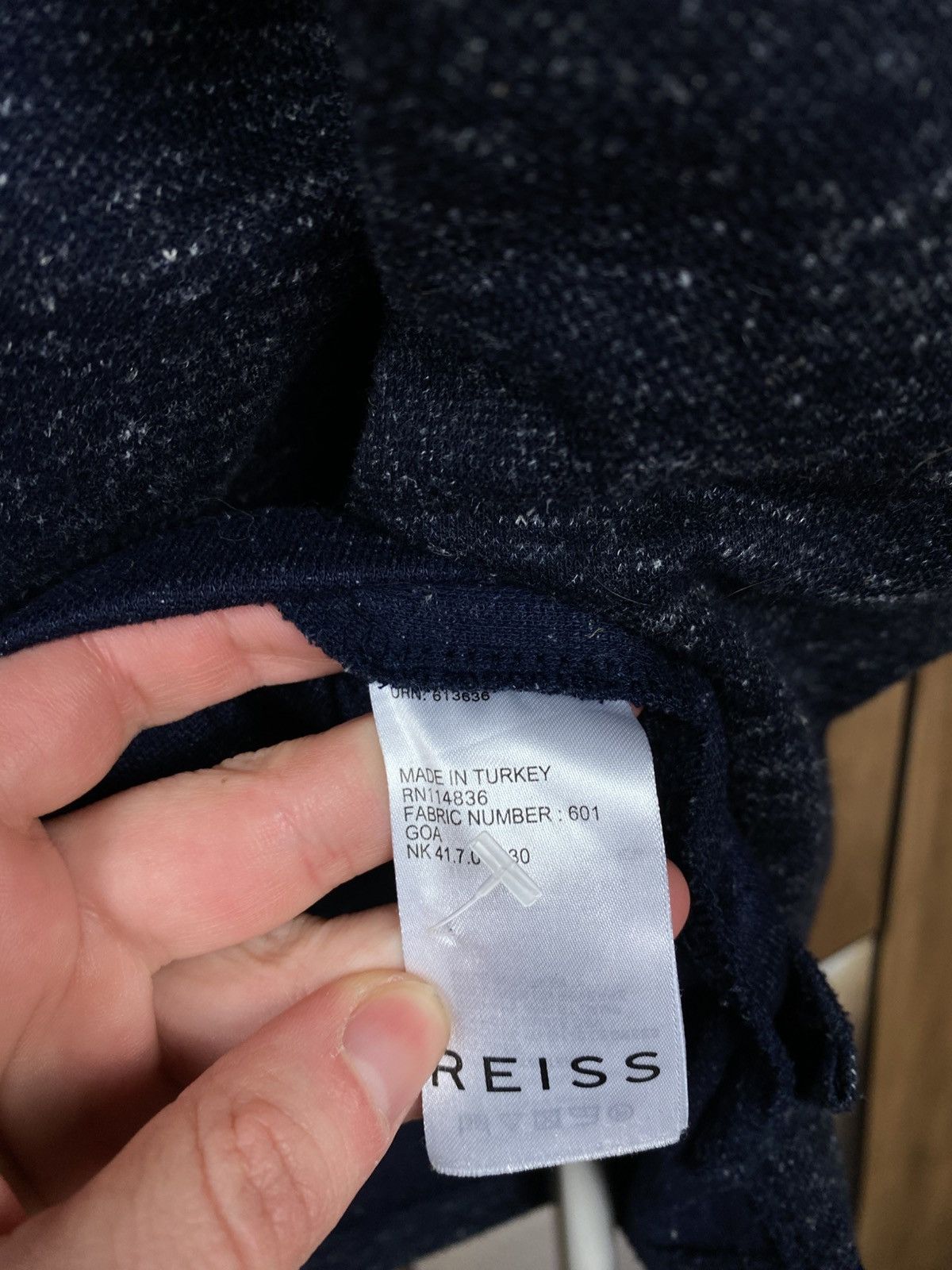 Reiss 🫟Sweatshirt Reiss Luxury Polo Long Sleeve Tee🫟 Size US XL / EU 56 / 4 - 17 Thumbnail