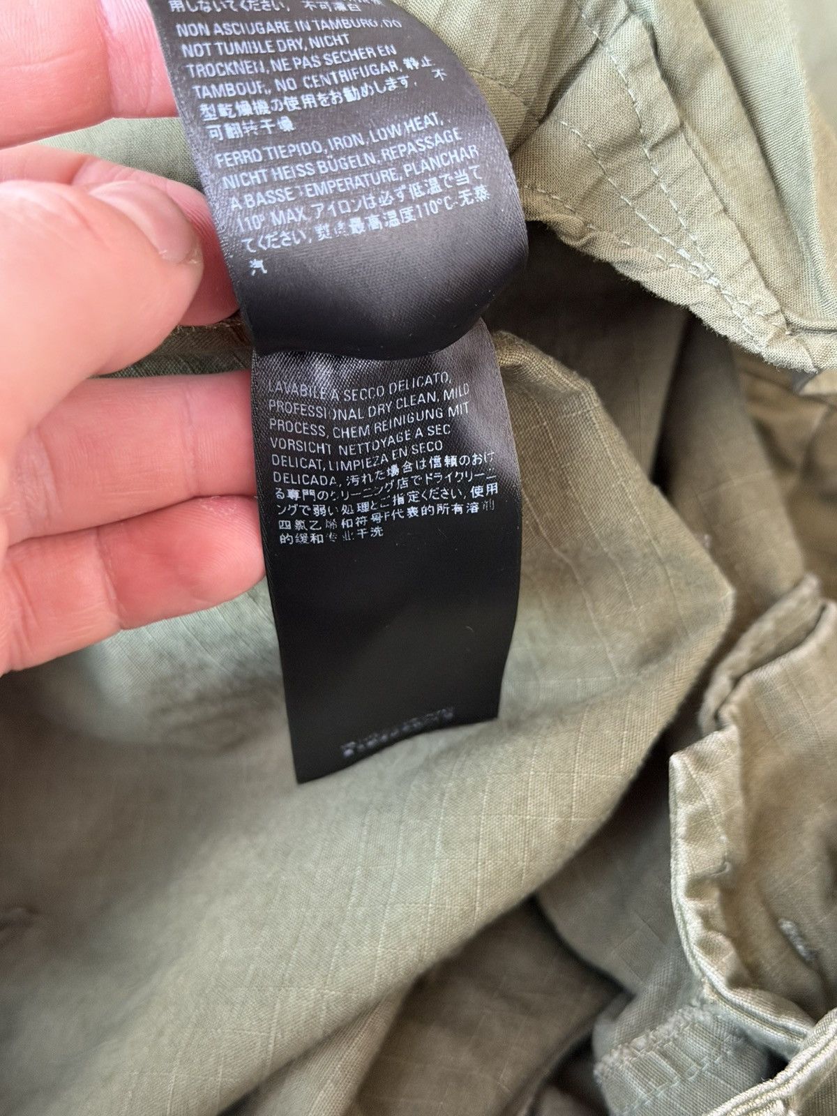Balenciaga *DEMNA* BALENCIAGA RIPSTOP CARGO BAGGY PANTS Sz 48 green Size US 32 / EU 48 - 9 Thumbnail