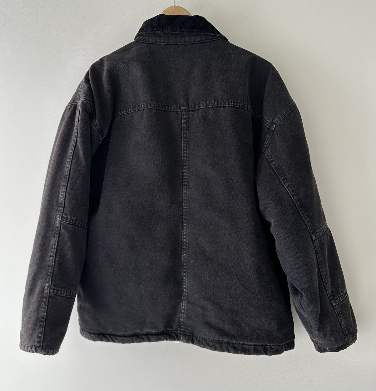 Stussy Stüssy Workgear Black Quilted Jacket Size US S / EU 44-46 / 1 - 2 Thumbnail