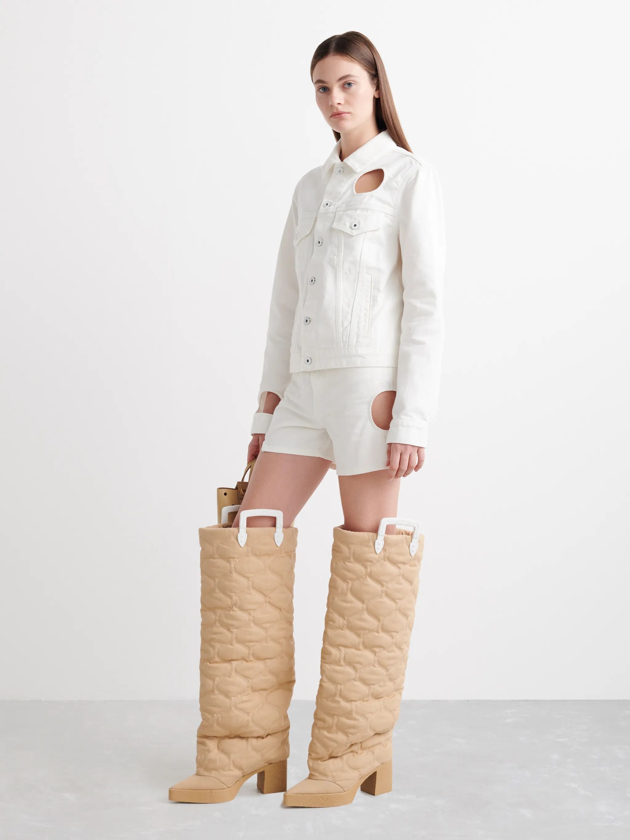 Off-White Off-White Meteor Regular Jacket - White Size M / US 6-8 / IT 42-44 - 2 Thumbnail