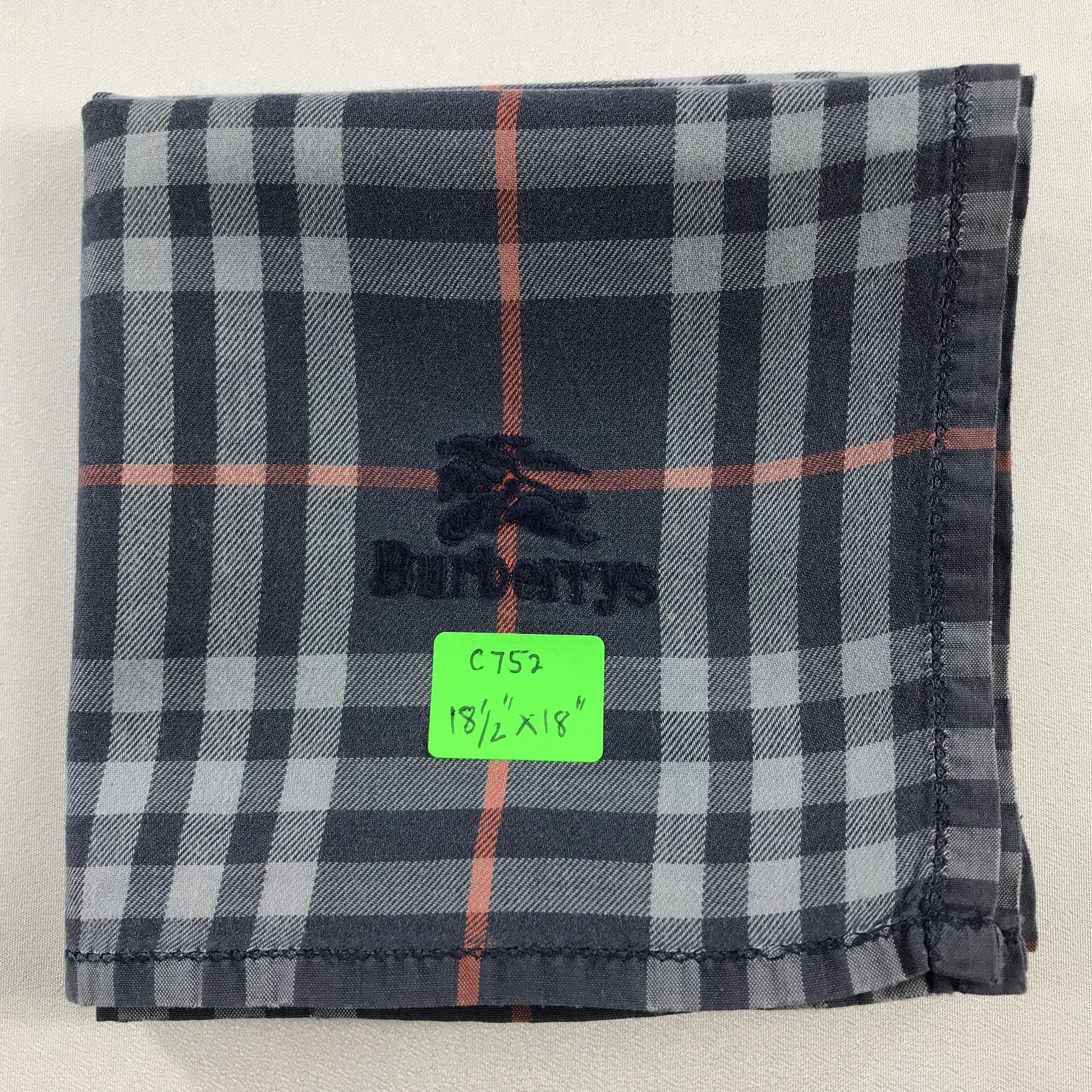 Burberry Burberry Handkerchief / Bandana / Neckerchief C752 Size ONE SIZE - 7 Thumbnail