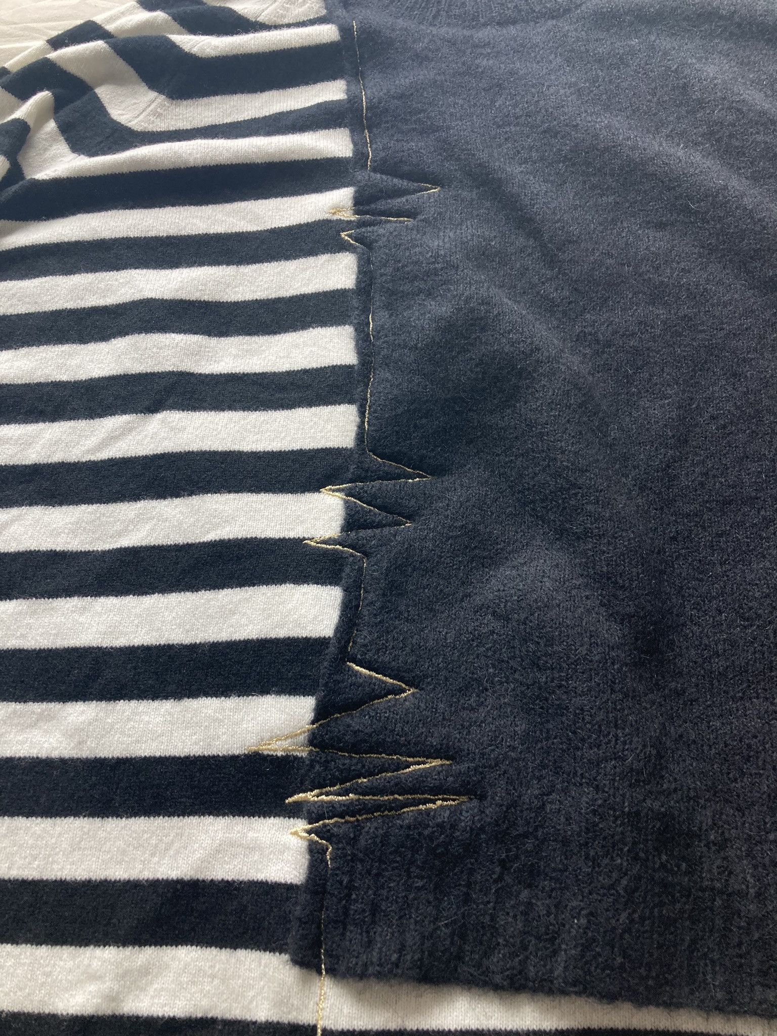 Haider Ackermann FW2018 Double Layer Knit Sweater Size US S / EU 44-46 / 1 - 5 Thumbnail