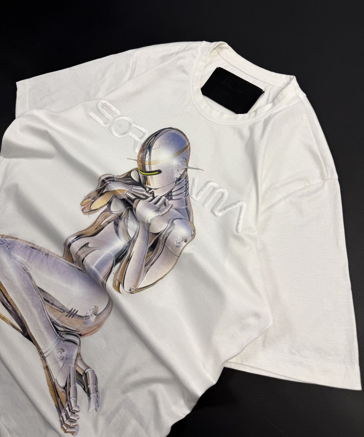 Juun.J rare Junn J x Hajime Sorayama Sexy Robot Girl Tee Japanese Size US M / EU 48-50 / 2 - 7 Thumbnail