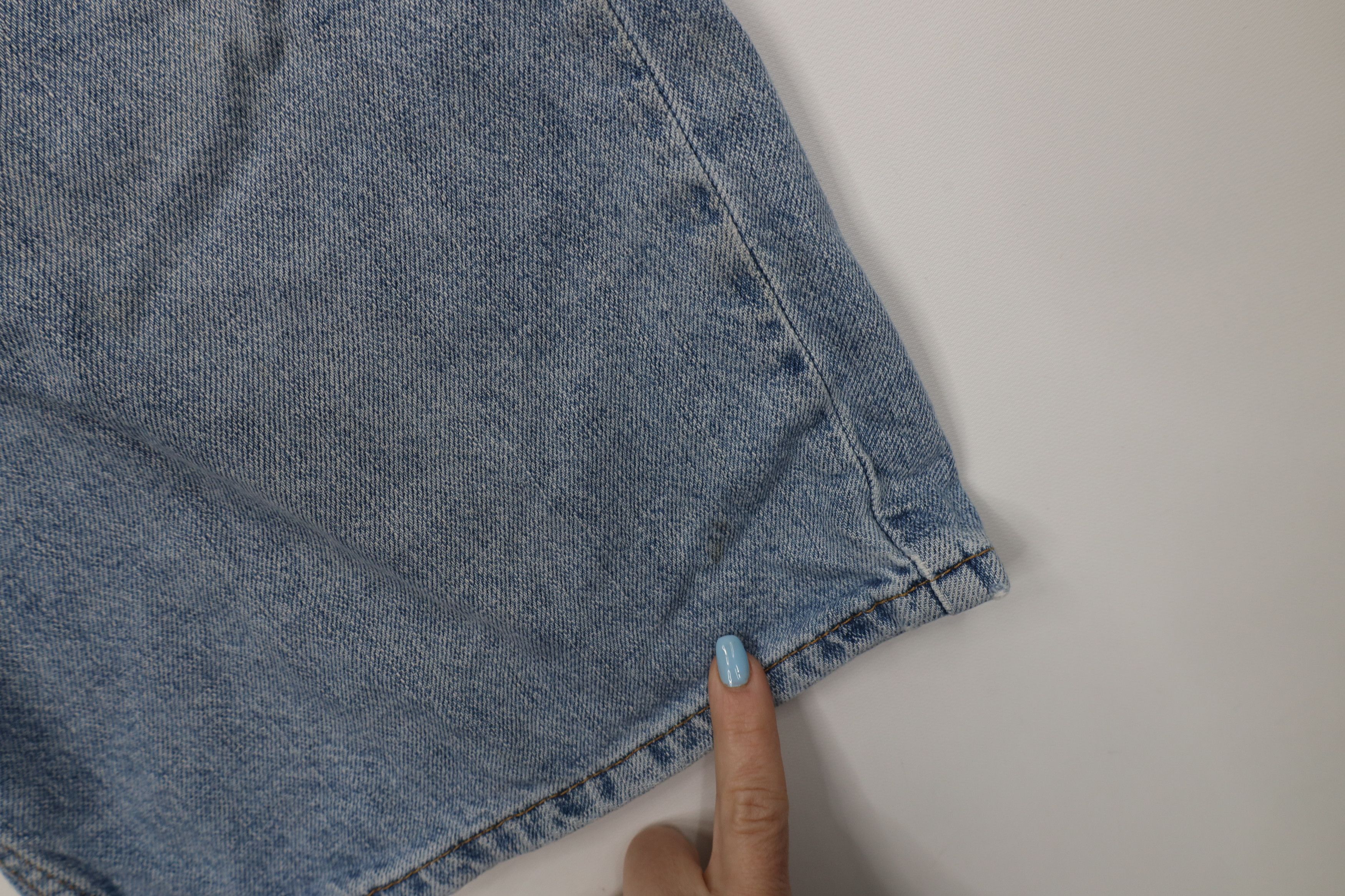 Levi's Vintage Y2K Levis 550 Relaxed Fit Denim Jean Shorts Jorts Size US 34 / EU 50 - 5 Thumbnail