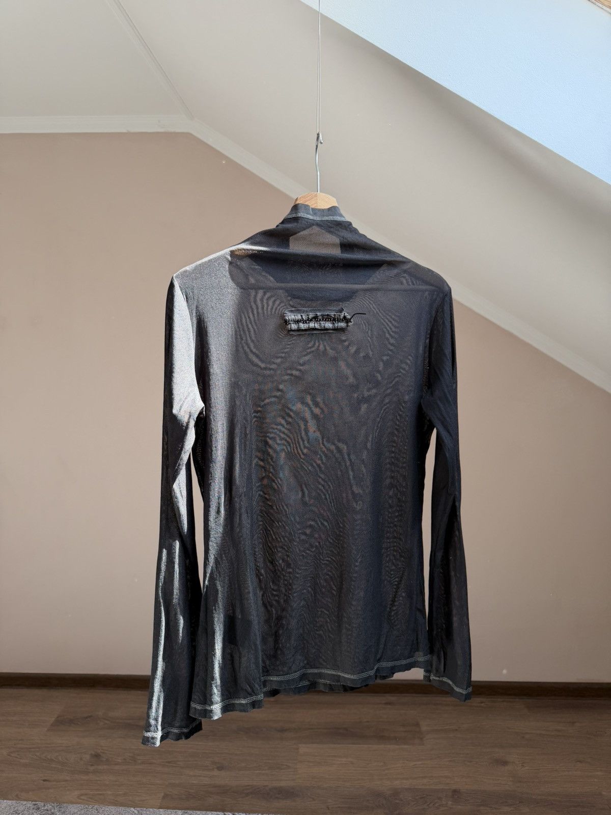 Jean Paul Gaultier Vintage Beate Heymann Mesh Longsleeve Style Y2k Size L / US 10 / IT 46 - 2 Thumbnail