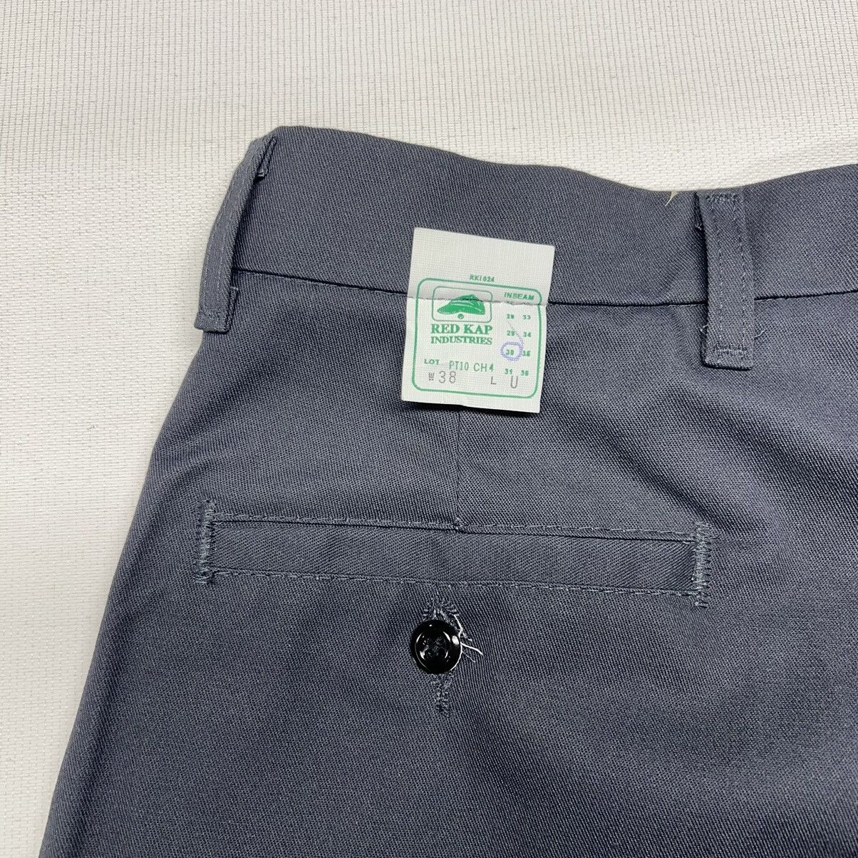 Other Red Kap Pants Grey Workwear Trousers Pocket Trade Mechanic Size US 38 / EU 54 - 8 Thumbnail