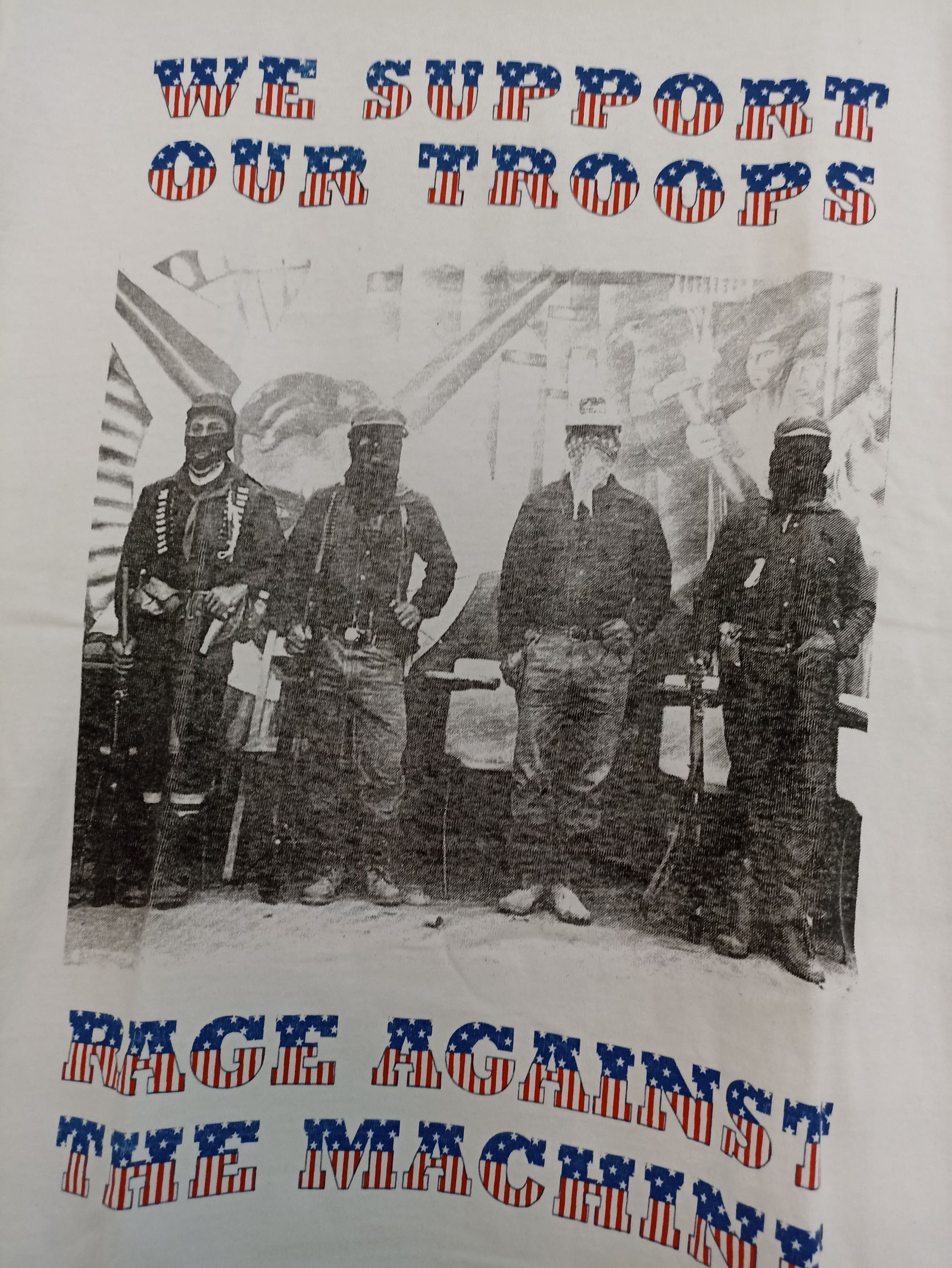 Band Tees × Rage Against The Machine Rage Againts The Machine We Support Our Troops Size US L / EU 52-54 / 3 - 2 Thumbnail