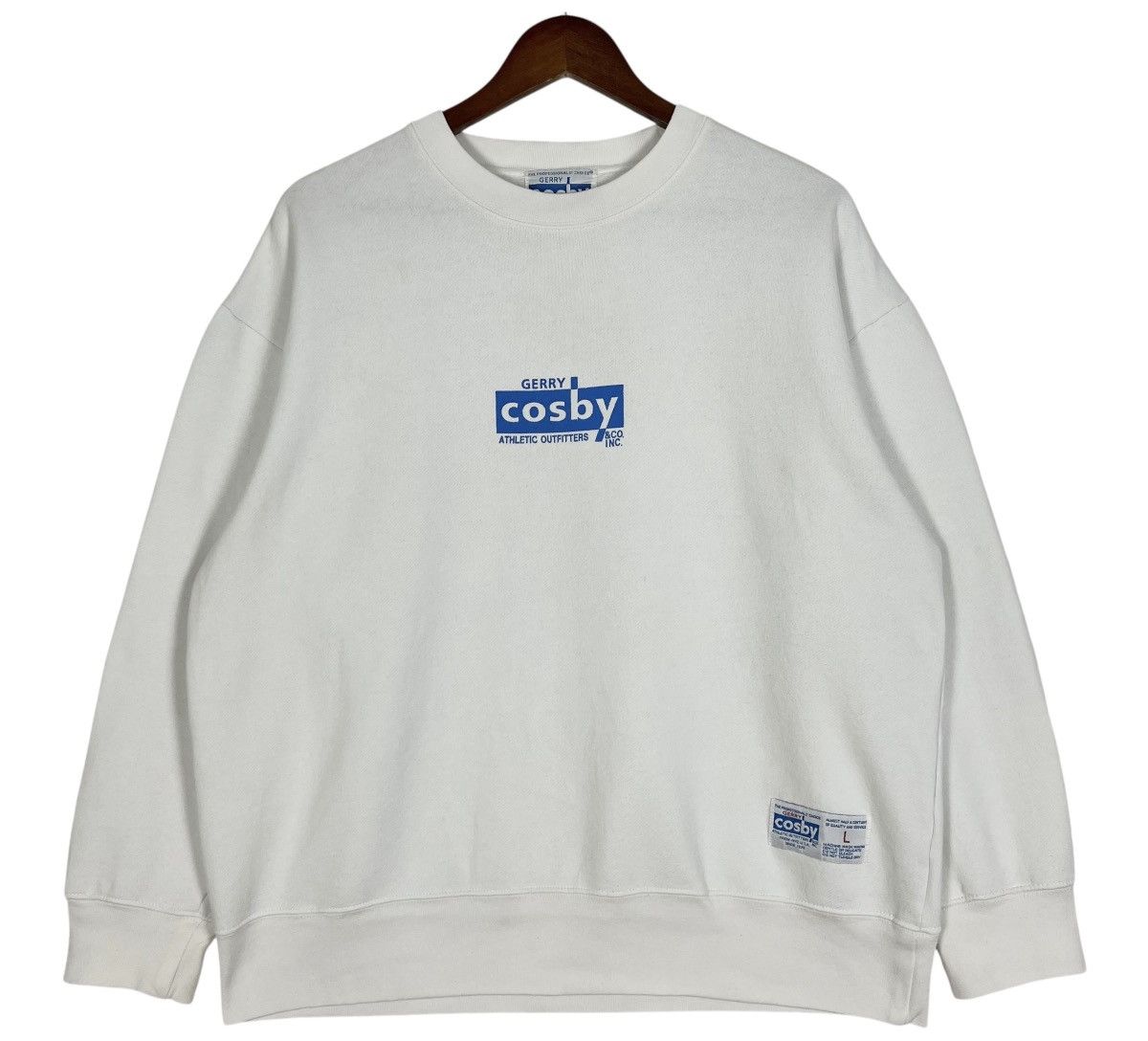 Vintage 90s Vintage Gerry Cosby NHL Sweatshirt Size US M / EU 48-50 / 2 - 2 Thumbnail