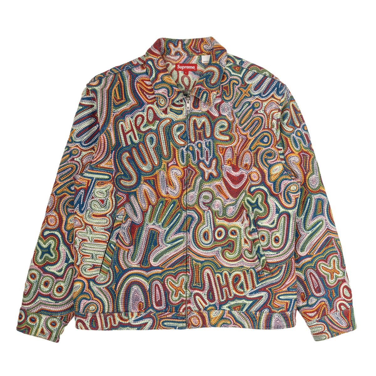 Supreme Chainstitch Denim Jacket Multicolor Size US L / EU 52-54 / 3 - 1 Thumbnail