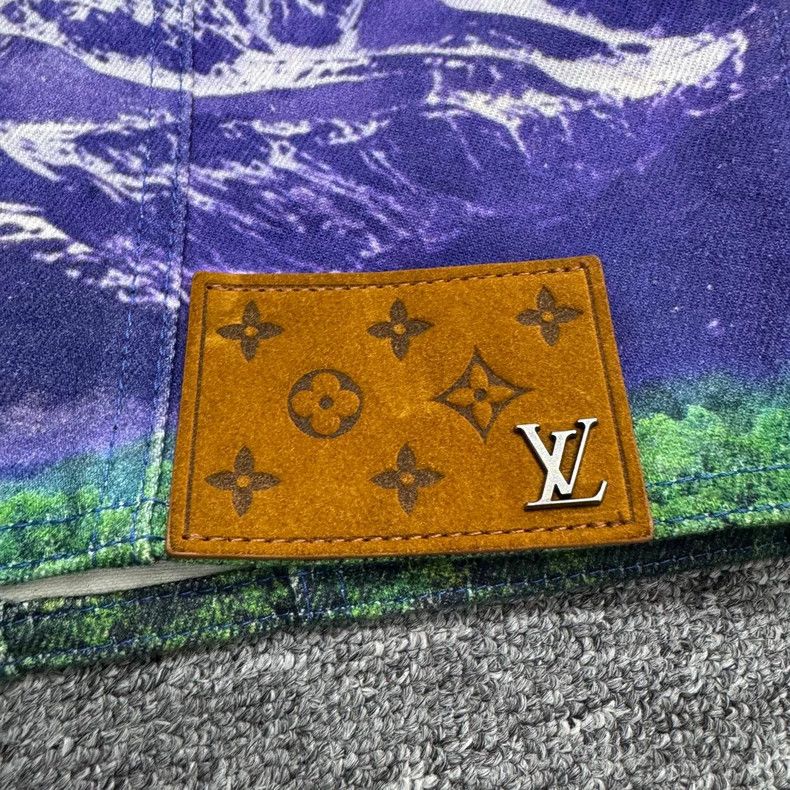Louis Vuitton Louis Vuitton Snow Mountain Scenic Denim Jacket 2501-Nextar Size US L / EU 52-54 / 3 - 5 Thumbnail