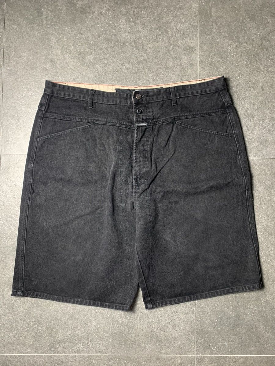 Marithe + Francois Girbaud 2000s Marithe Francois Girbaud Baggy Jorts Size US 42 / EU 58 - 2 Thumbnail