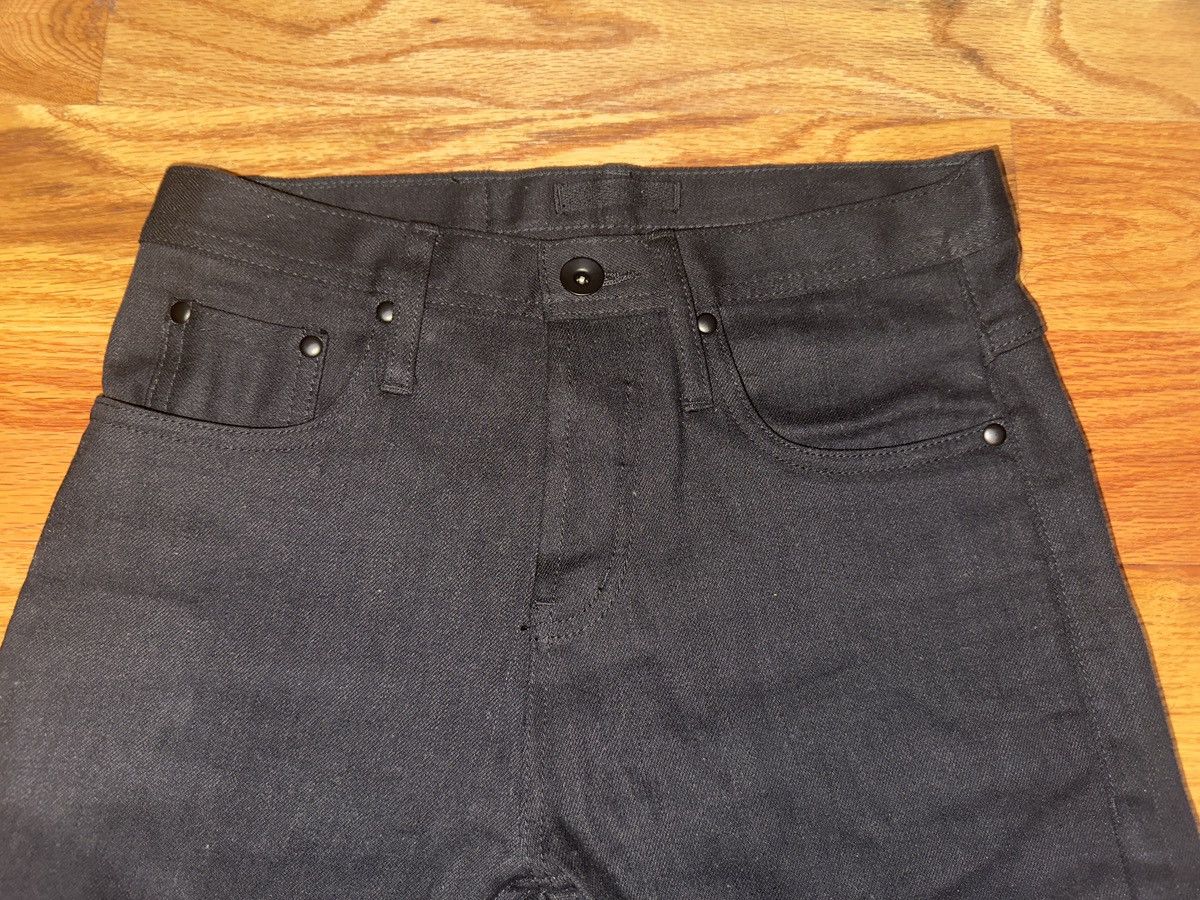 Other Selvedge Denim Black Straight Jeans Size US 28 / EU 44 - 4 Thumbnail
