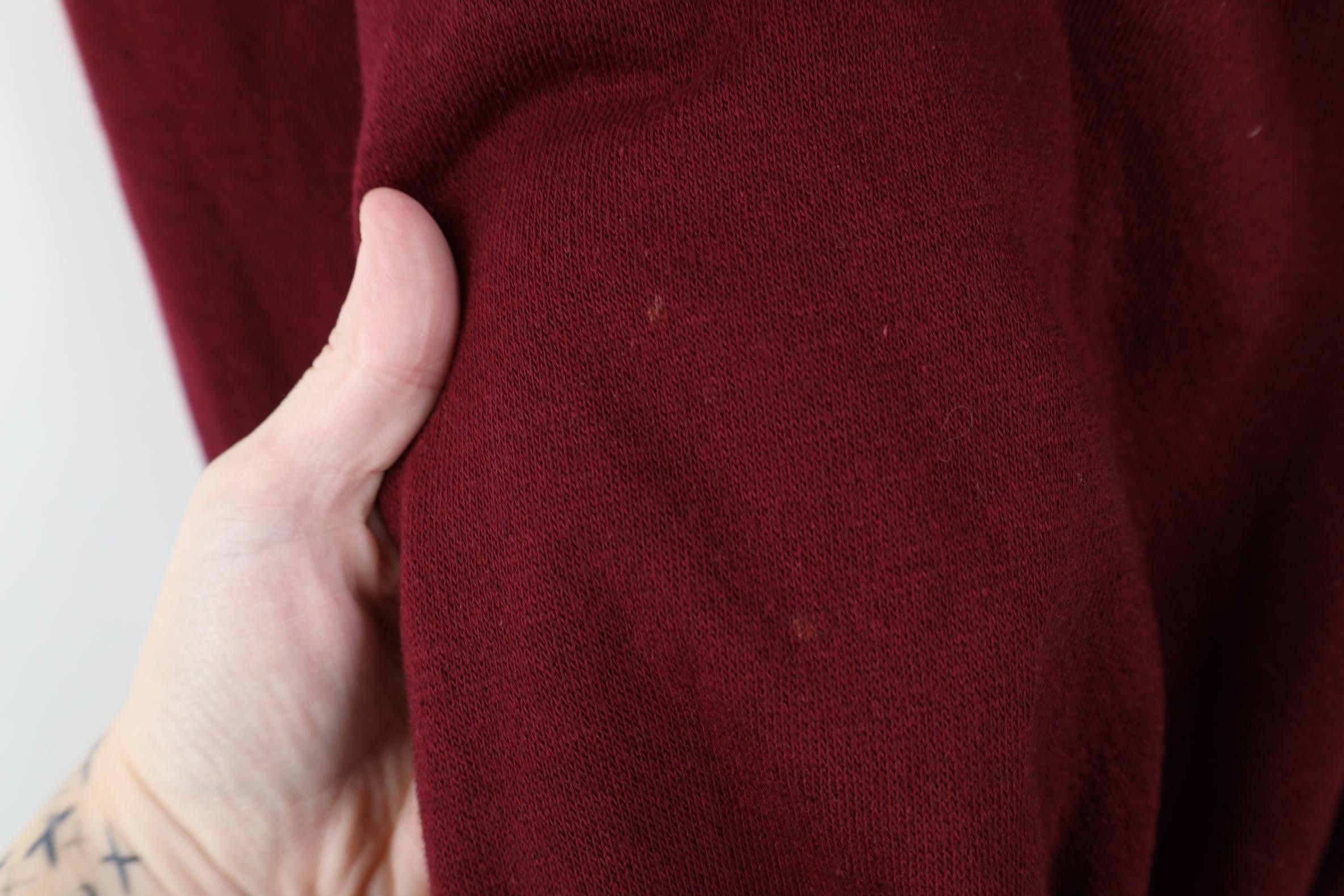 Vintage Vintage 70s Streetwear Full Zip Hoodie Sweatshirt Red USA Size US M / EU 48-50 / 2 - 12 Thumbnail