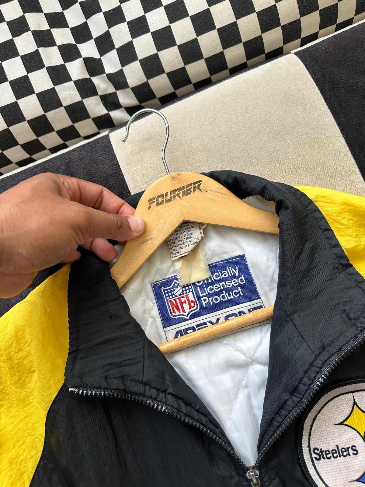 Apex One × NFL × Vintage VINTAGE APEX ONE STEELERS JACKET Size US XL / EU 56 / 4 - 5 Thumbnail