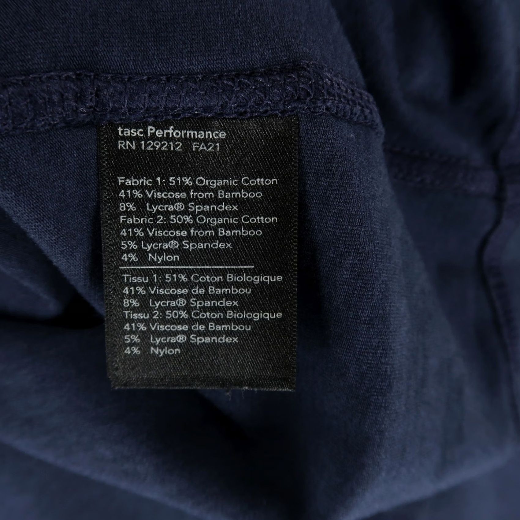 Vintage tasc Performance Pullover Mens XLT Navy Blue Quarter Zip Bamboo Casual Size US XL / EU 56 / 4 - 7 Thumbnail
