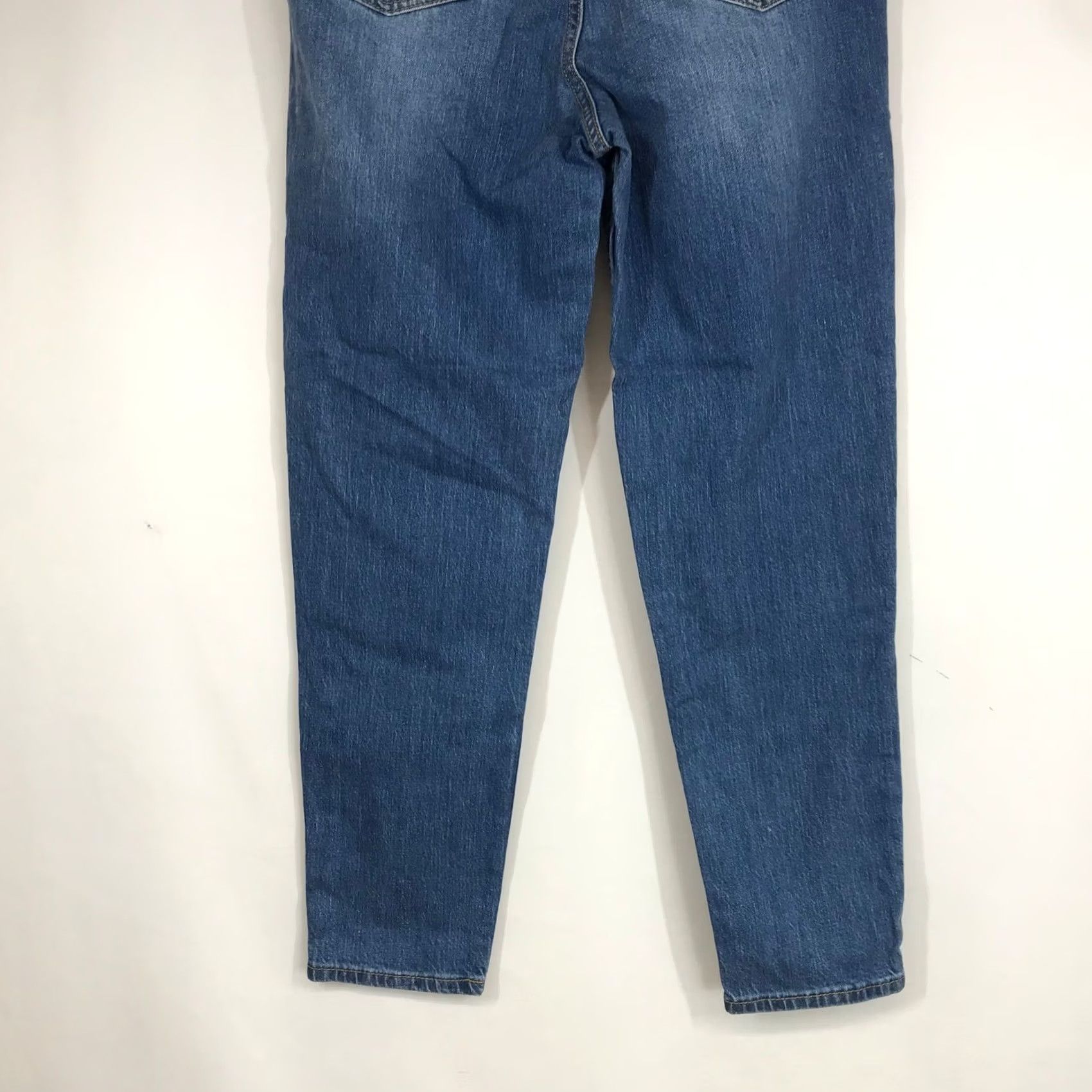 Vintage BP Women Medium Wash High Rise Mom Jeans Tapered Leg Blue Size 32 RN58665 Size 24" / US 00 / IT 34 - 6 Thumbnail