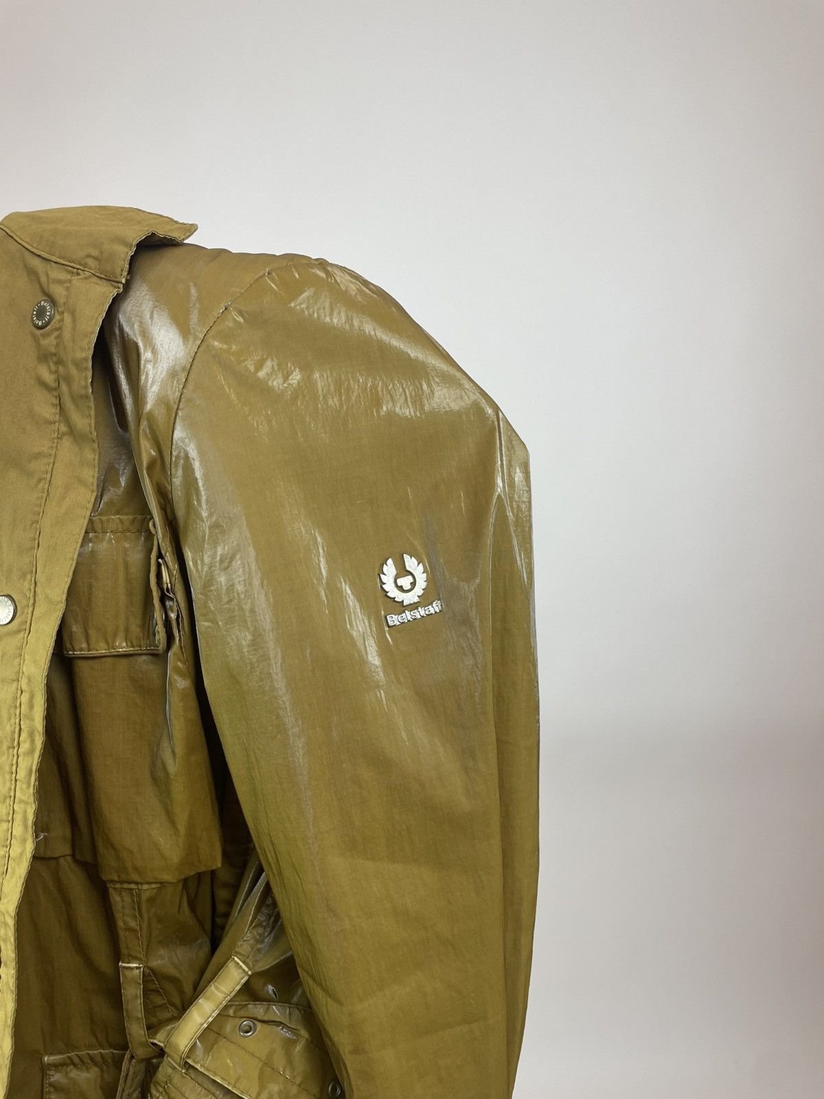 Belstaff Belstaff Gold Neon Cargo Belted jacket Womens size 46 Size L / US 10 / IT 46 - 16 Thumbnail