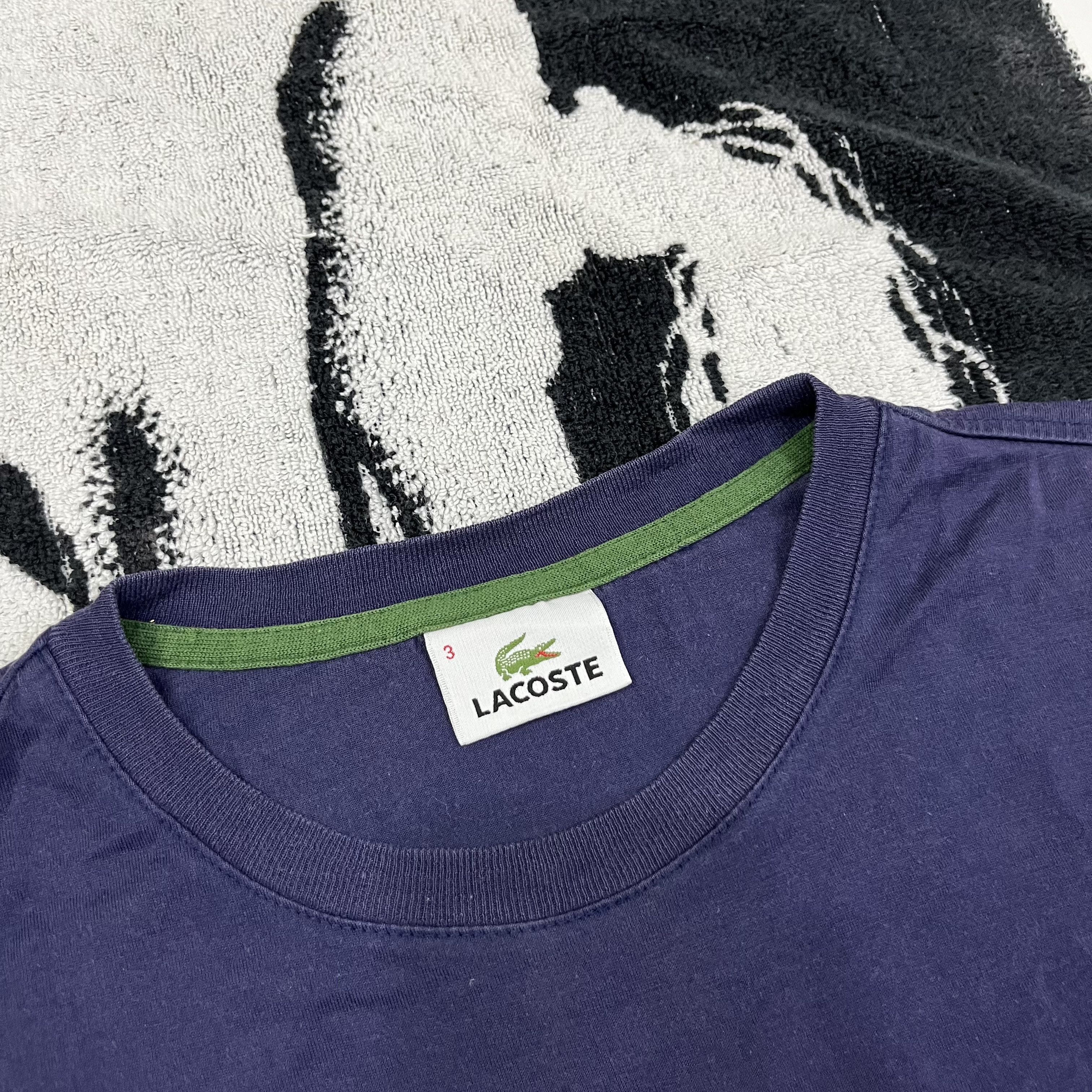 Lacoste Lacoste big logo tee Size US S / EU 44-46 / 1 - 3 Thumbnail