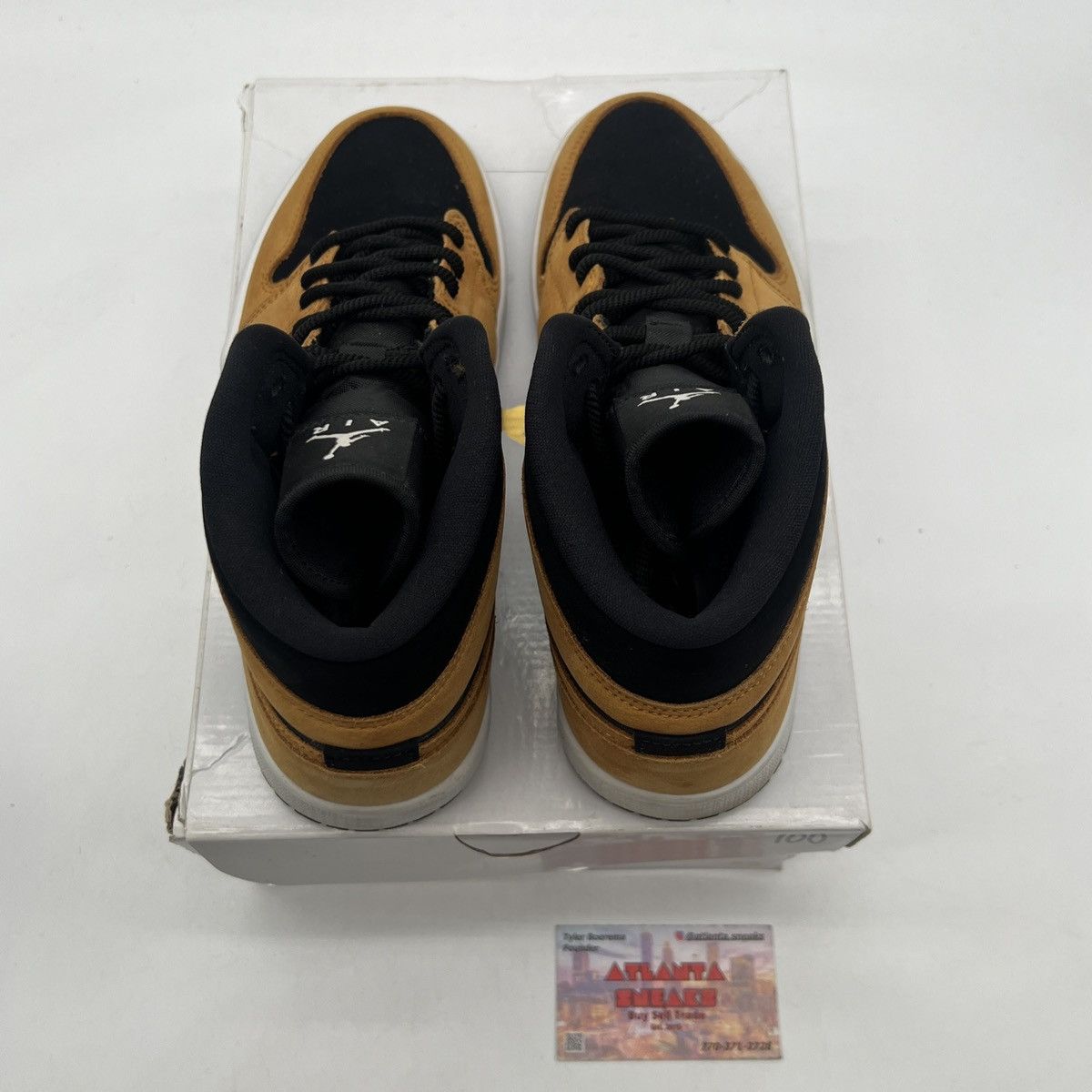 Nike Wmns air Jordan 1 mid desert ochre Size US 9.5 / IT 39.5 - 7 Thumbnail