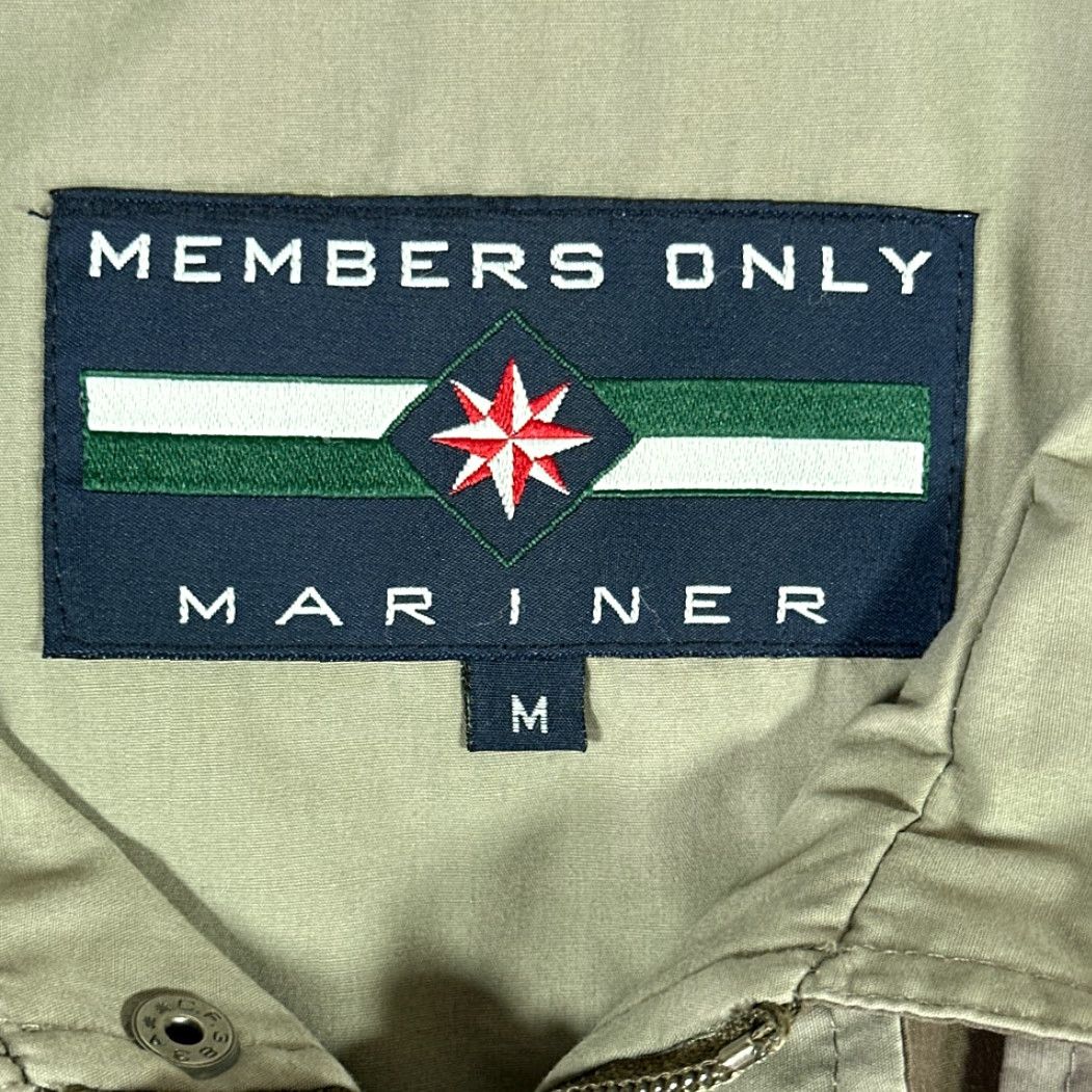 Members Only VINTAGE Members Only Jacket Adult MEDIUM Brown Tan Mariner Windbreaker 90s Mens Brown Windbreaker Jacket Size US M / EU 48-50 / 2 - 5 Thumbnail