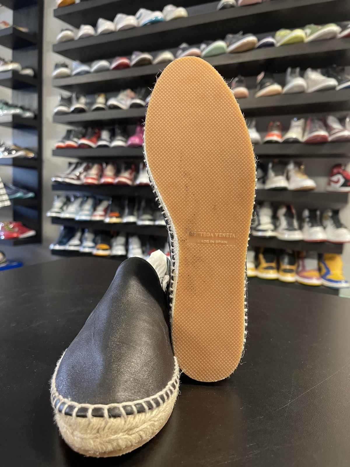 Bottega Veneta Size 7US/37 - Bottega Veneta Woven Leather Espadrille Flats Size US 7 / IT 37 - 8 Thumbnail