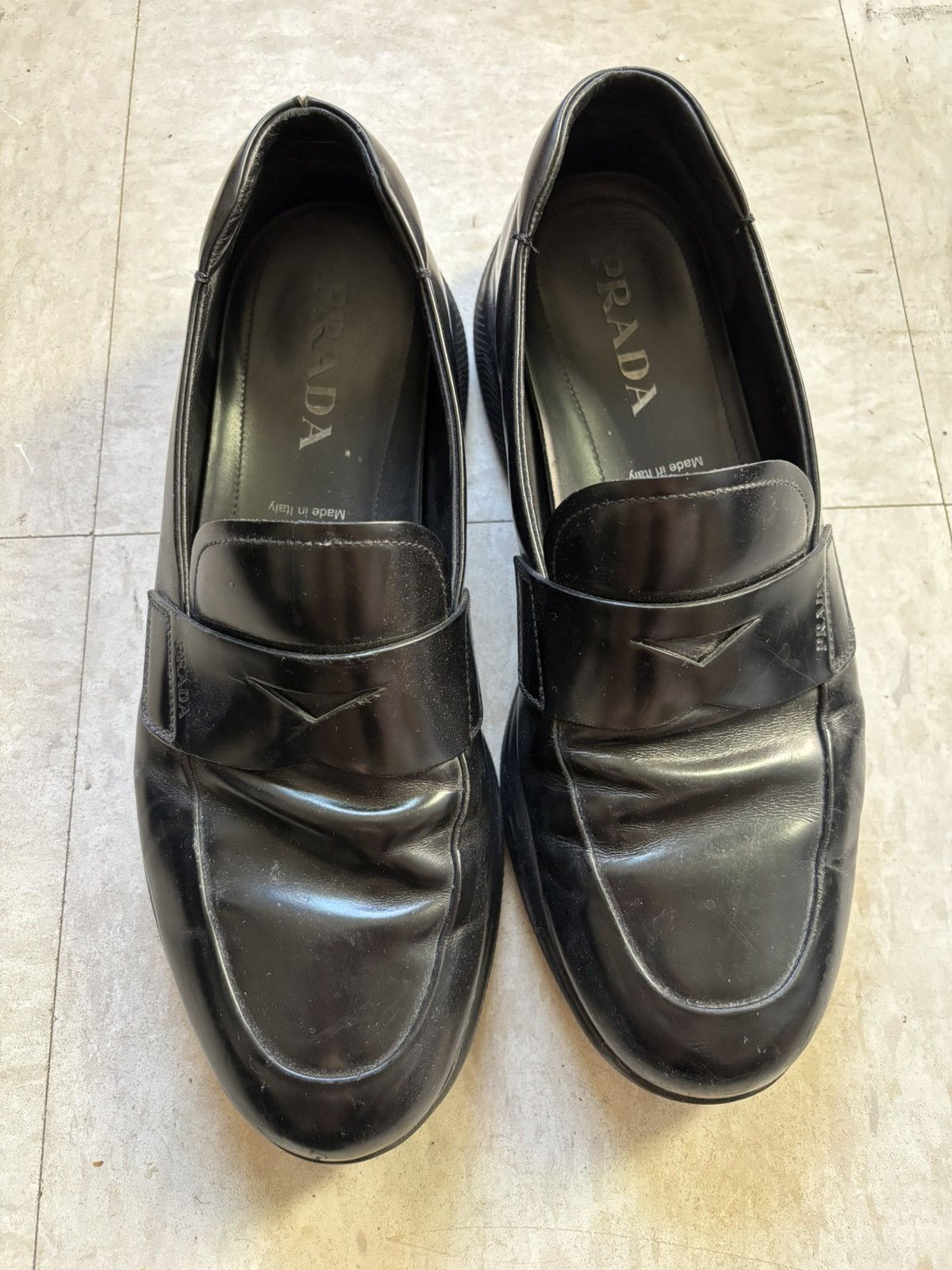 Prada PRADA SPAZZOLATO ROIS LOAFER Size US 8.5 / EU 41-42 - 1 Thumbnail