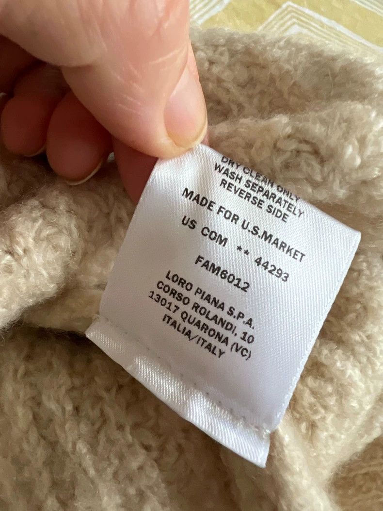 Other LORO PIANA Long cashmere sweater Size XS / US 0-2 / IT 36-38 - 7 Thumbnail