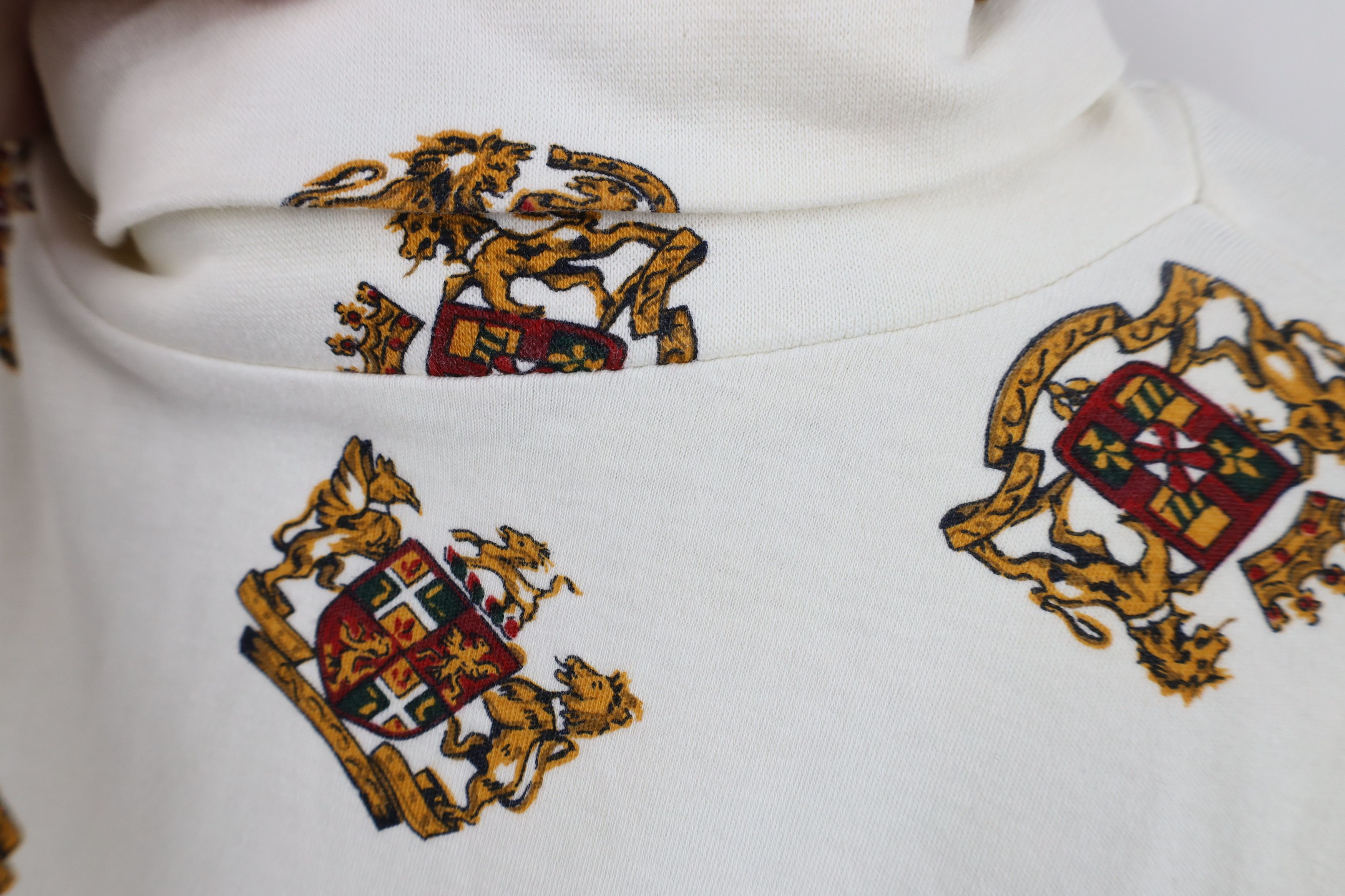 Vintage Vintage 90s Streetwear of Arms Turtleneck T-Shirt Cotton Size M / US 6-8 / IT 42-44 - 7 Thumbnail