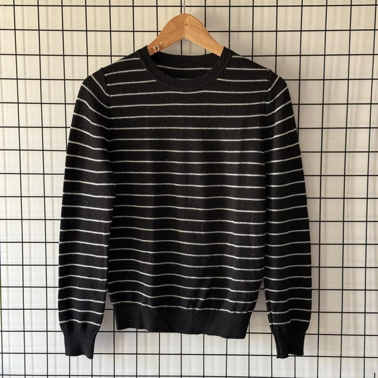 Celine Celine Merino Wool Jumper Womans Vintage 90s Striped Size L / US 10 / IT 46 - 1 Thumbnail