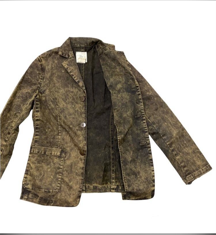 Japanese Brand Acid Wash Jacket Size US M / EU 48-50 / 2 - 2 Thumbnail
