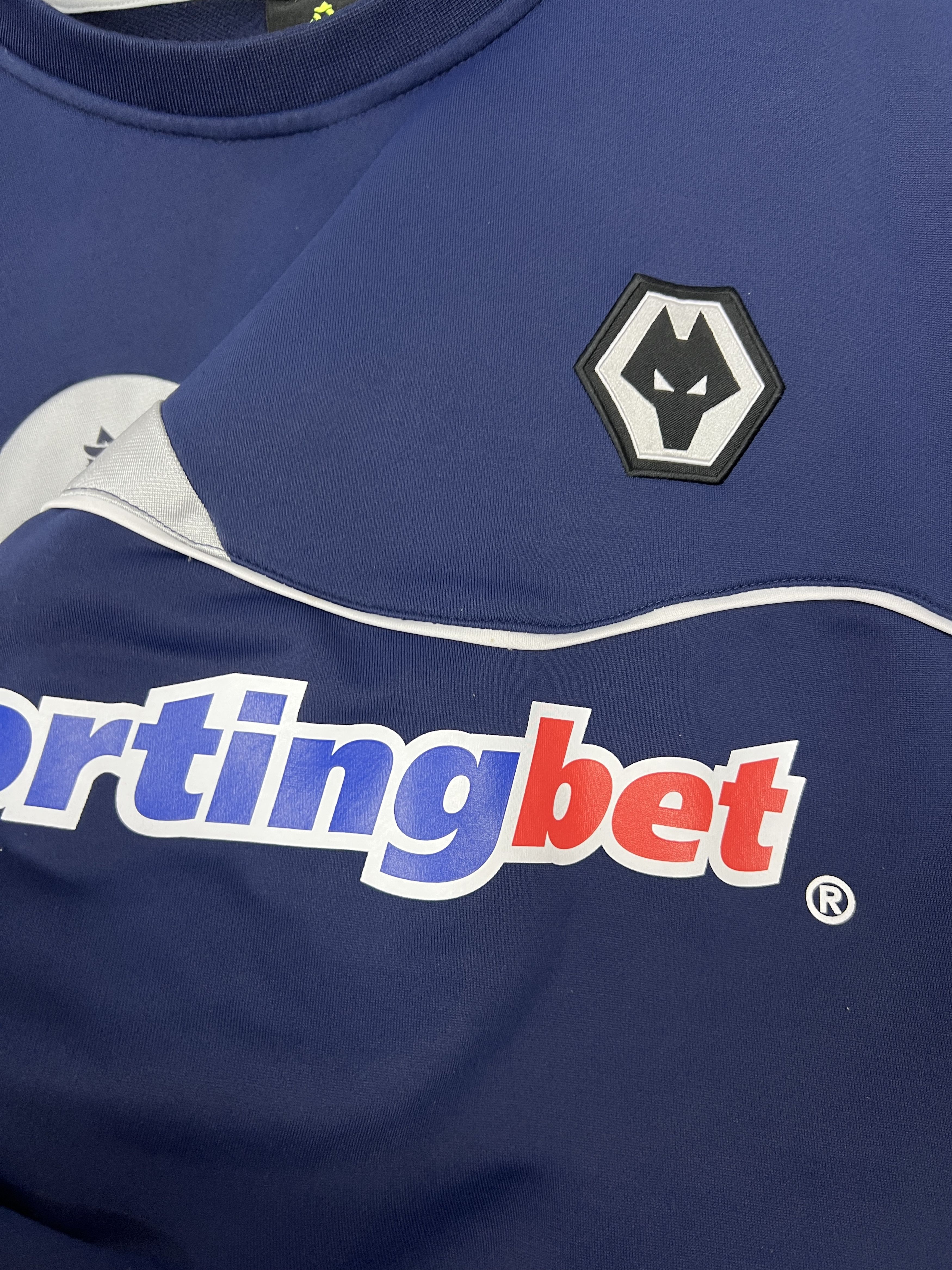 Le Coq Sportif Vintage Wolverhampton Wanderers Wolves Football Sweatshirt Size US L / EU 52-54 / 3 - 5 Thumbnail