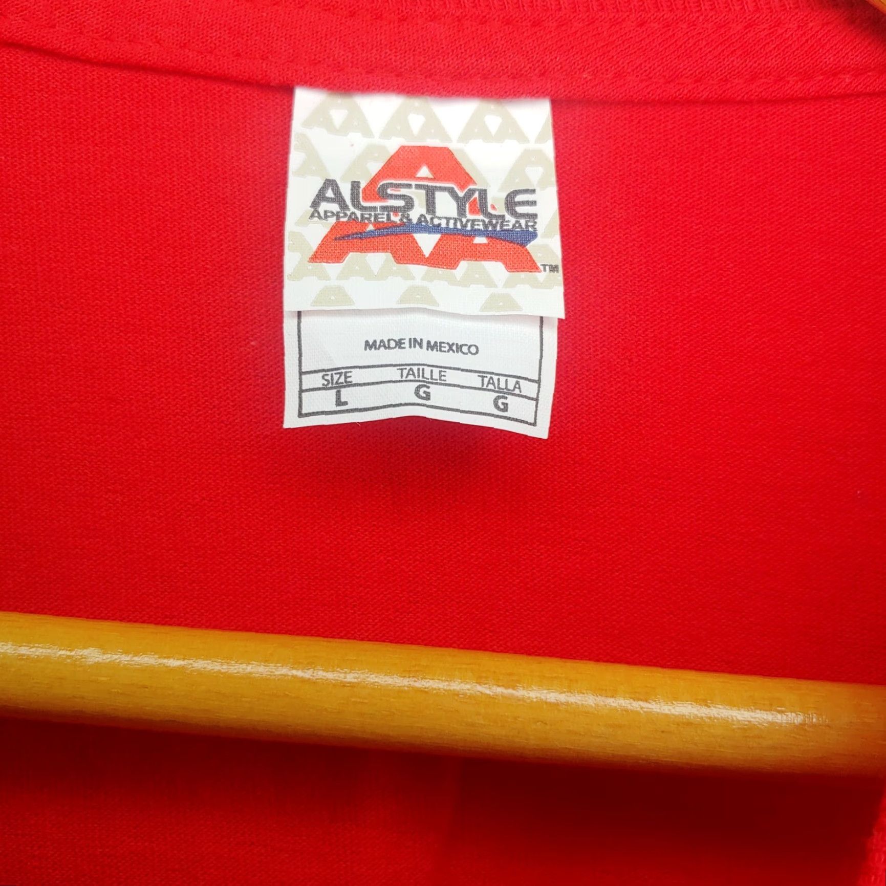 Vintage Ohio State Buckeyes Shirt Alstyle L Red 2015 Sugar Bowl Champions Football Mens Size US L / EU 52-54 / 3 - 5 Thumbnail